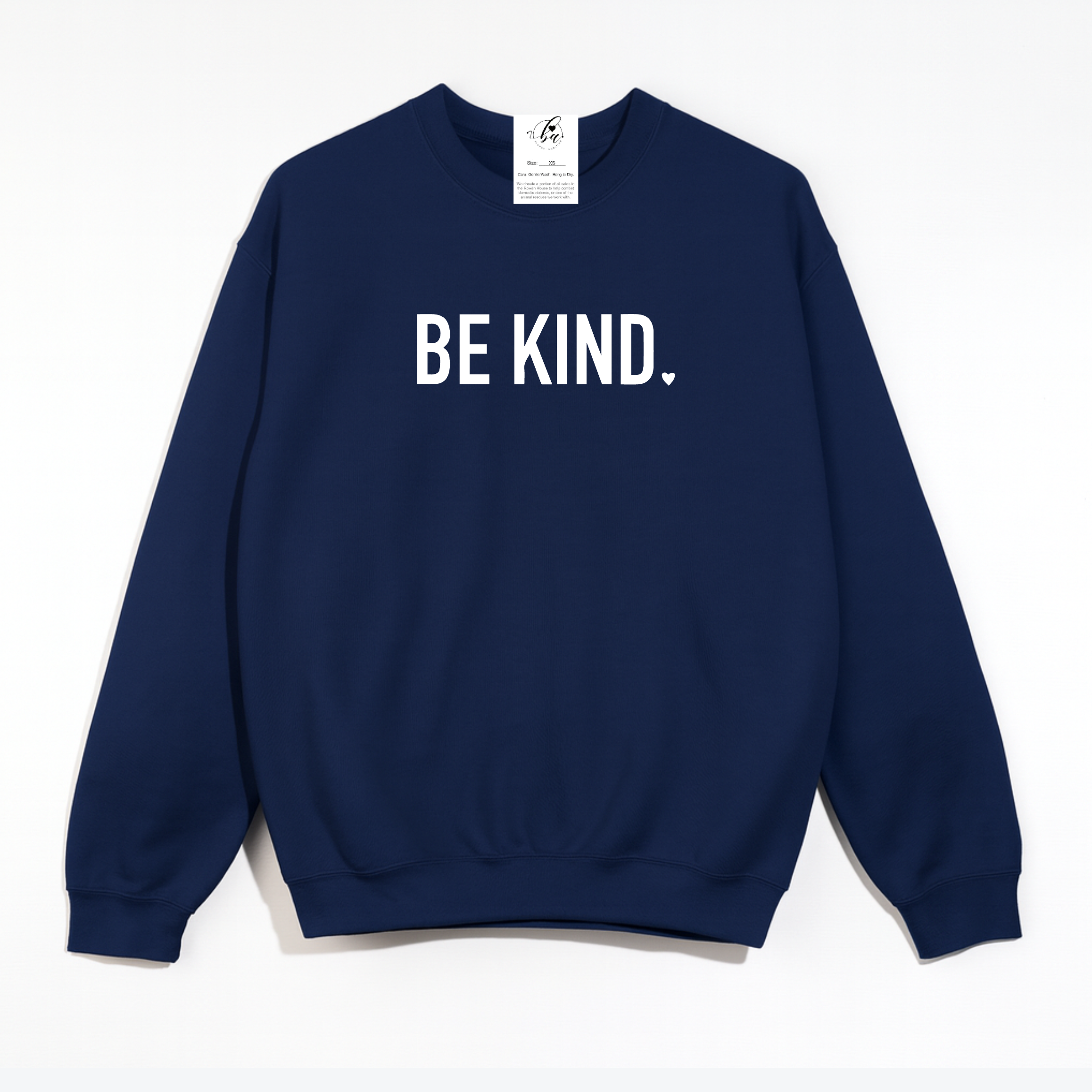 Be Kind {Bold} Cozy Crew Neck Sweater