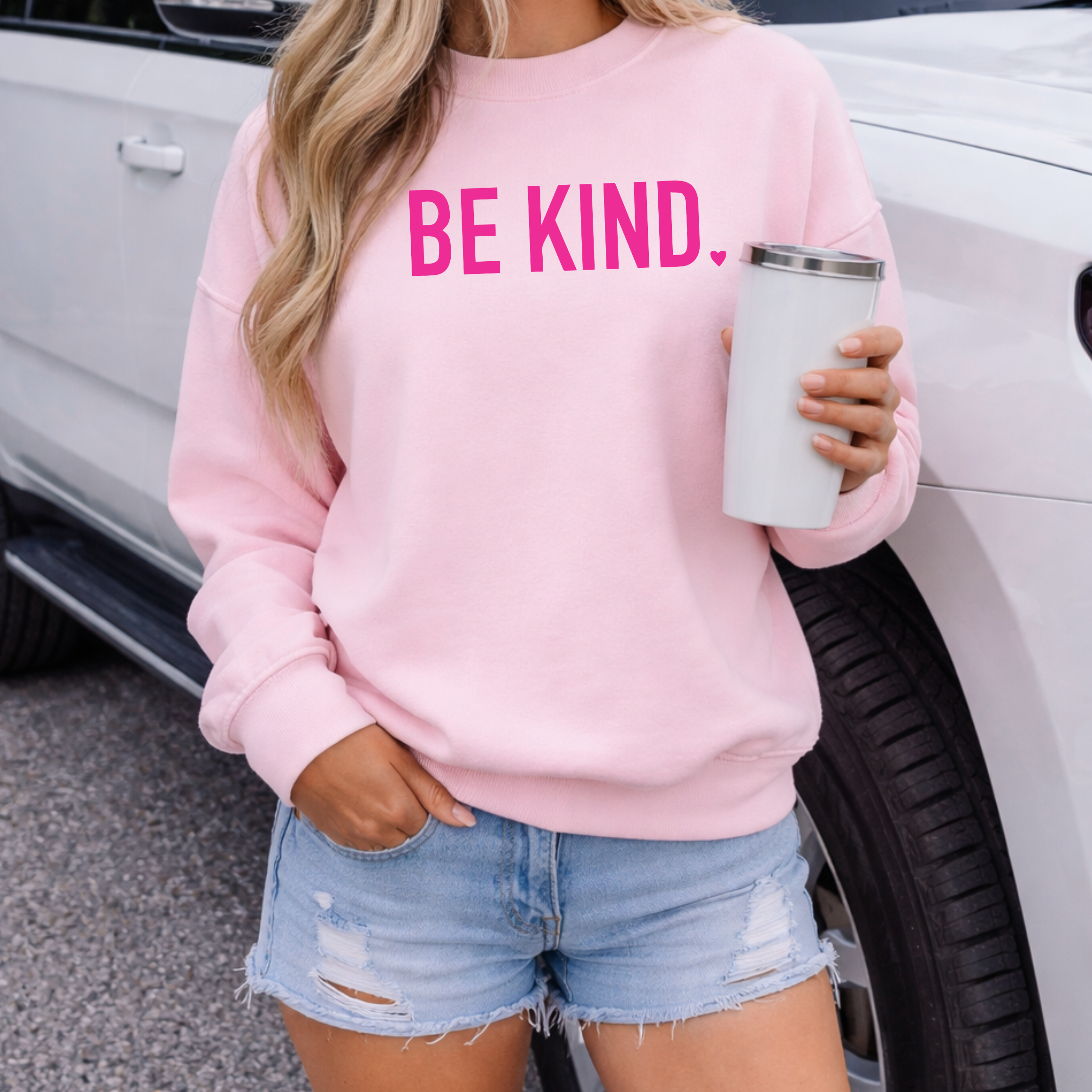 Be Kind {Bold} Cozy Crew Neck Sweater