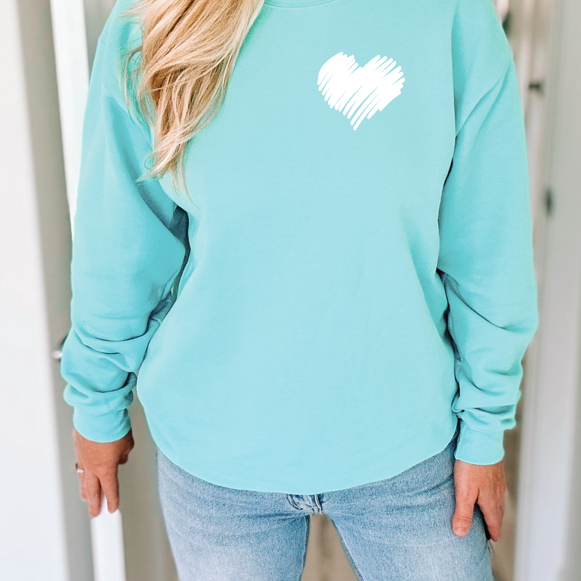 Kind Hearted Cozy Crew Neck Sweater