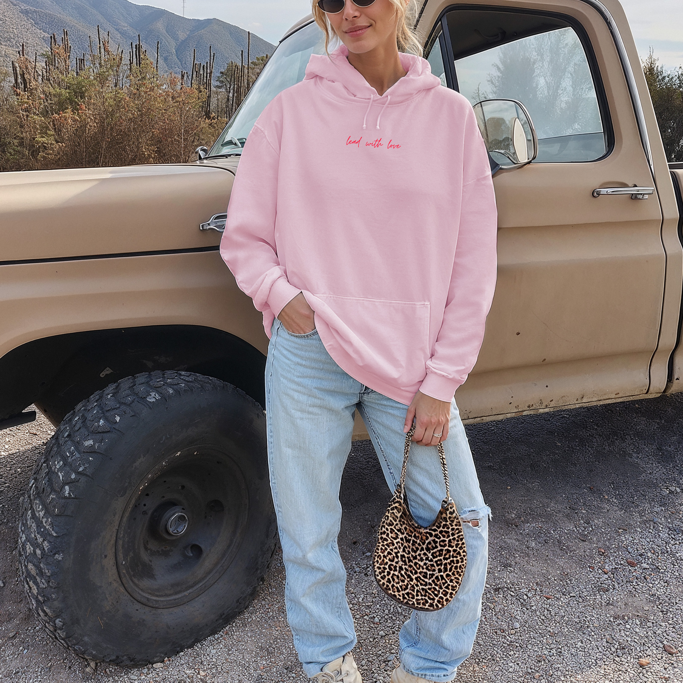 Lead With Love Cozy Hoodie