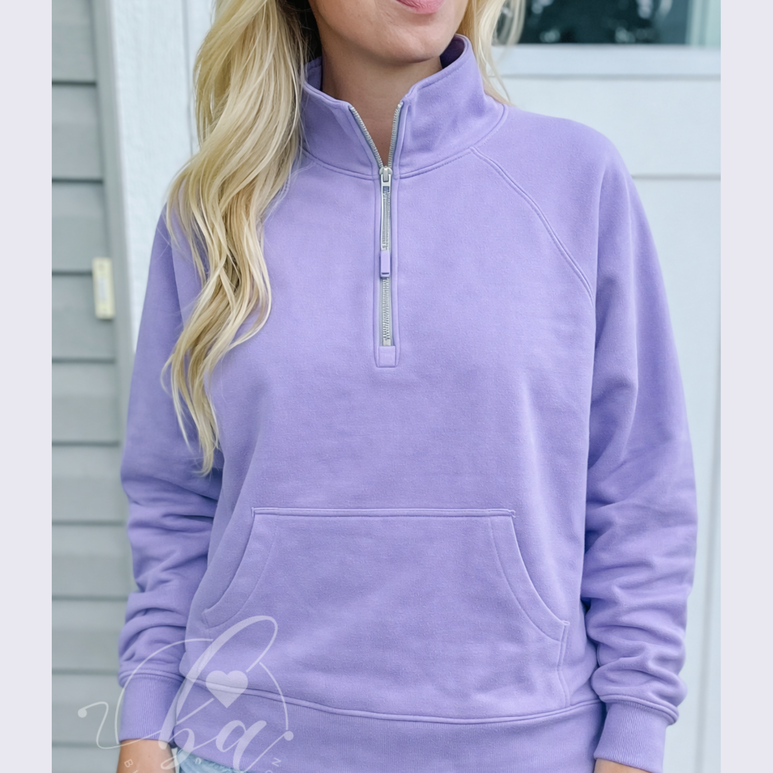 Elevated Boxy Half Zip Sweater