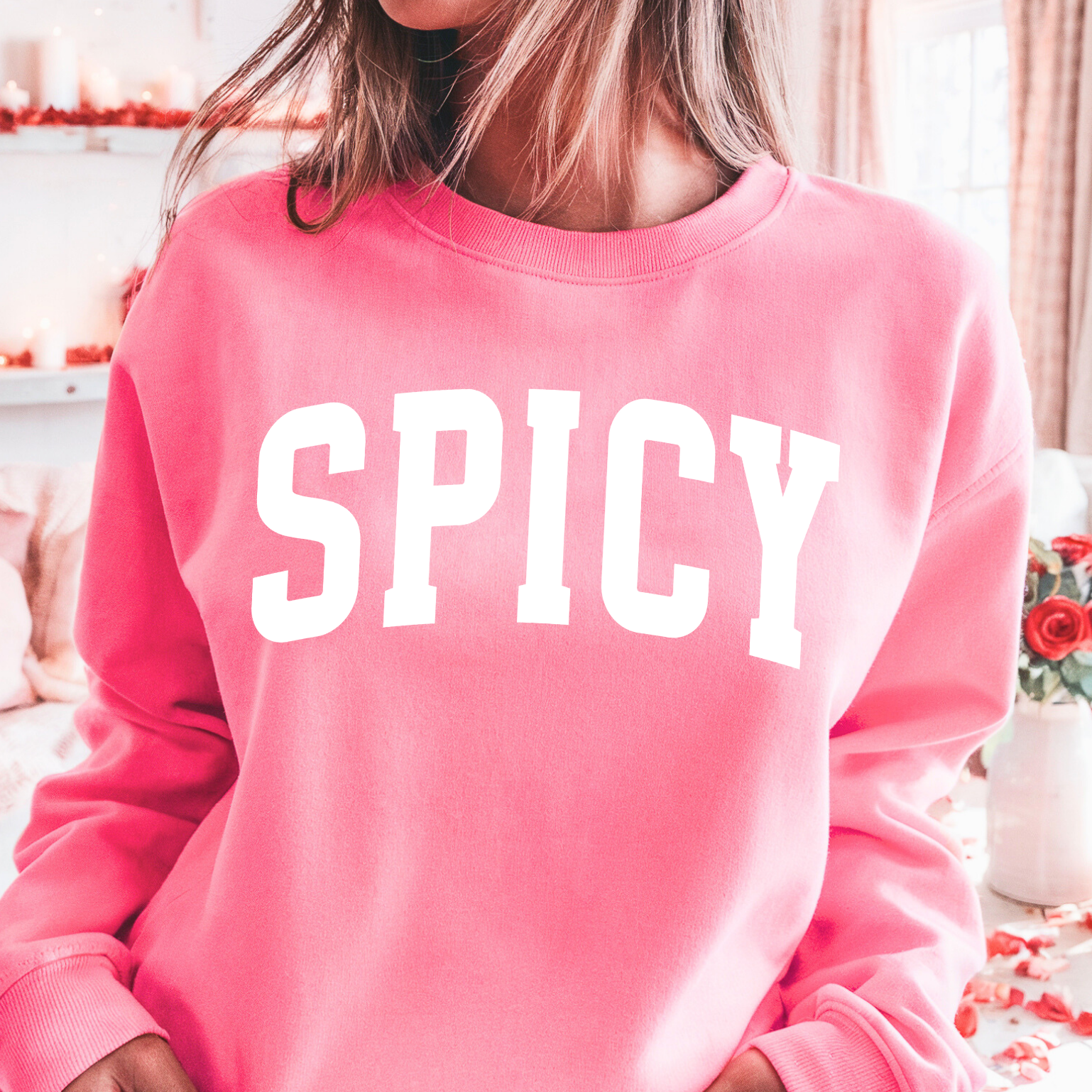 SPICY Classic Crew Neck Sweater