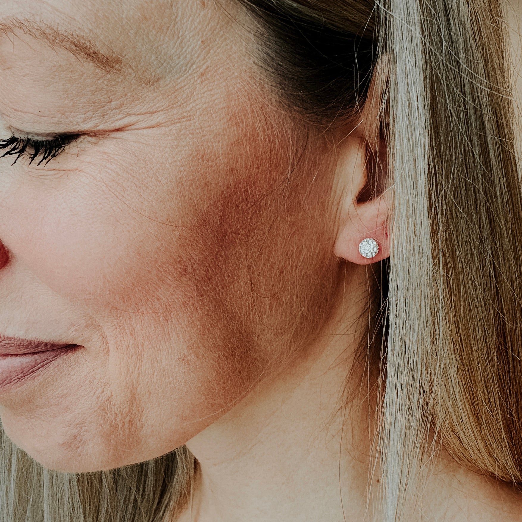 6mm Twinkle Ball Earrings - Sterling Silver
