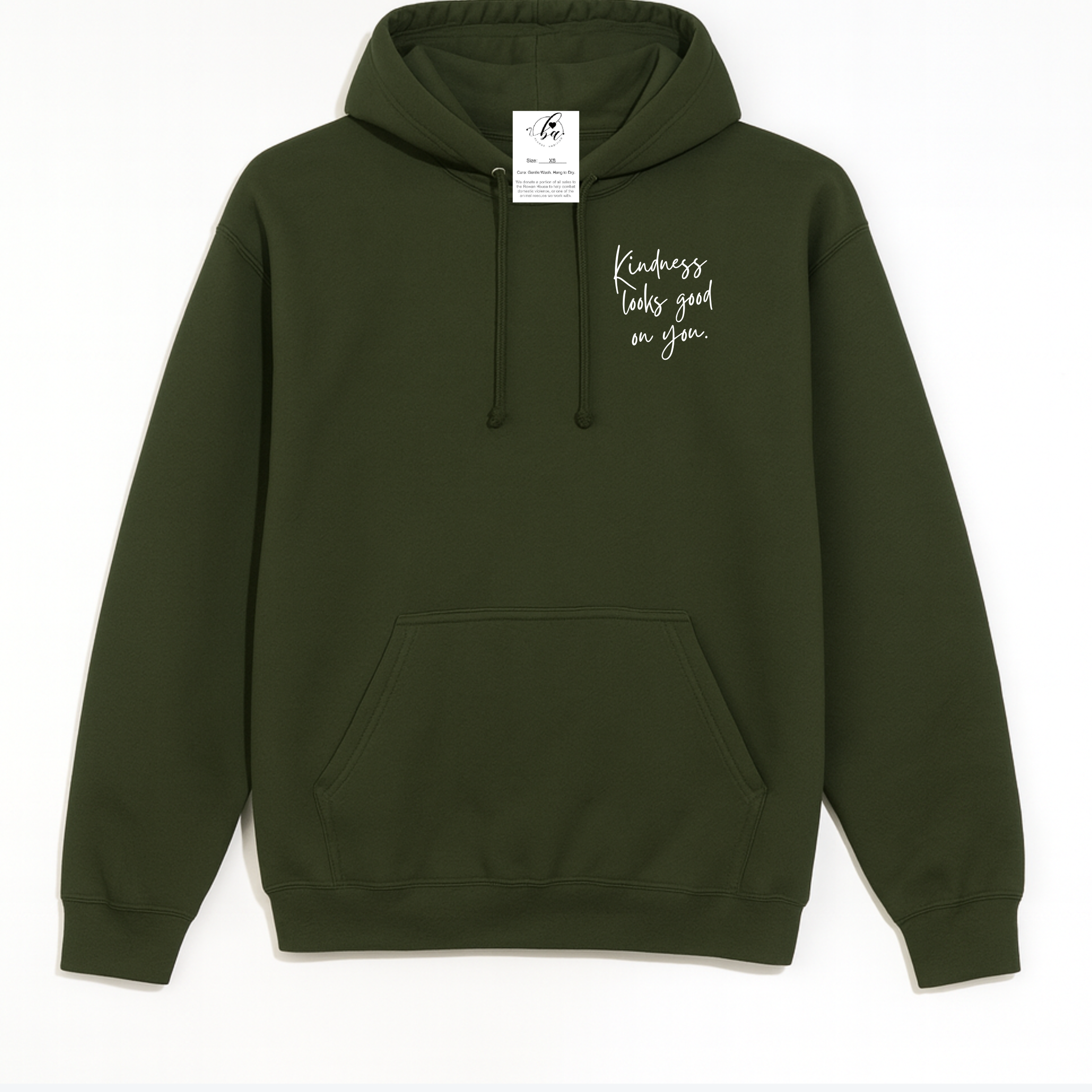Kindness Looks Good On You Cozy Hoodie