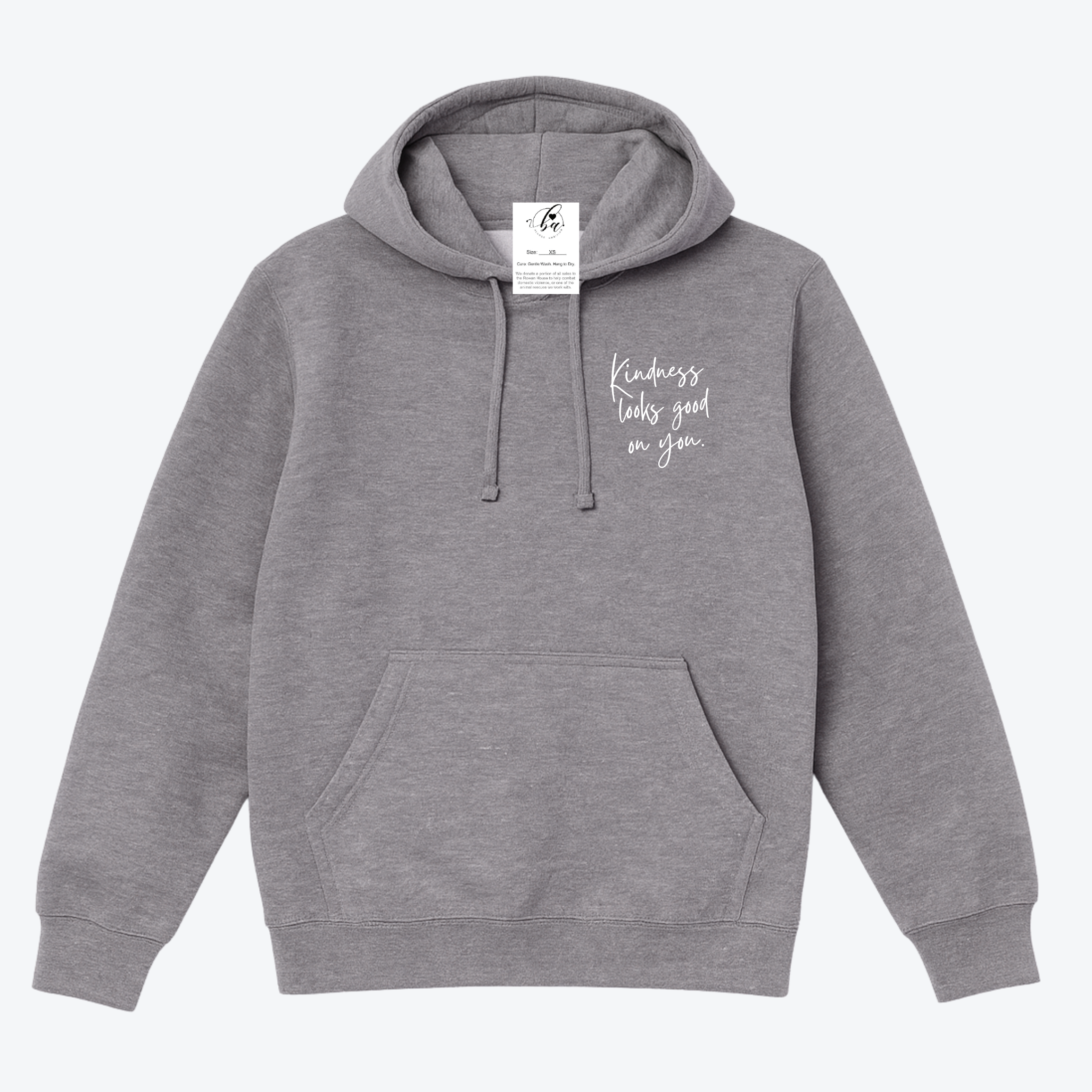 Kindness Looks Good On You Cozy Hoodie