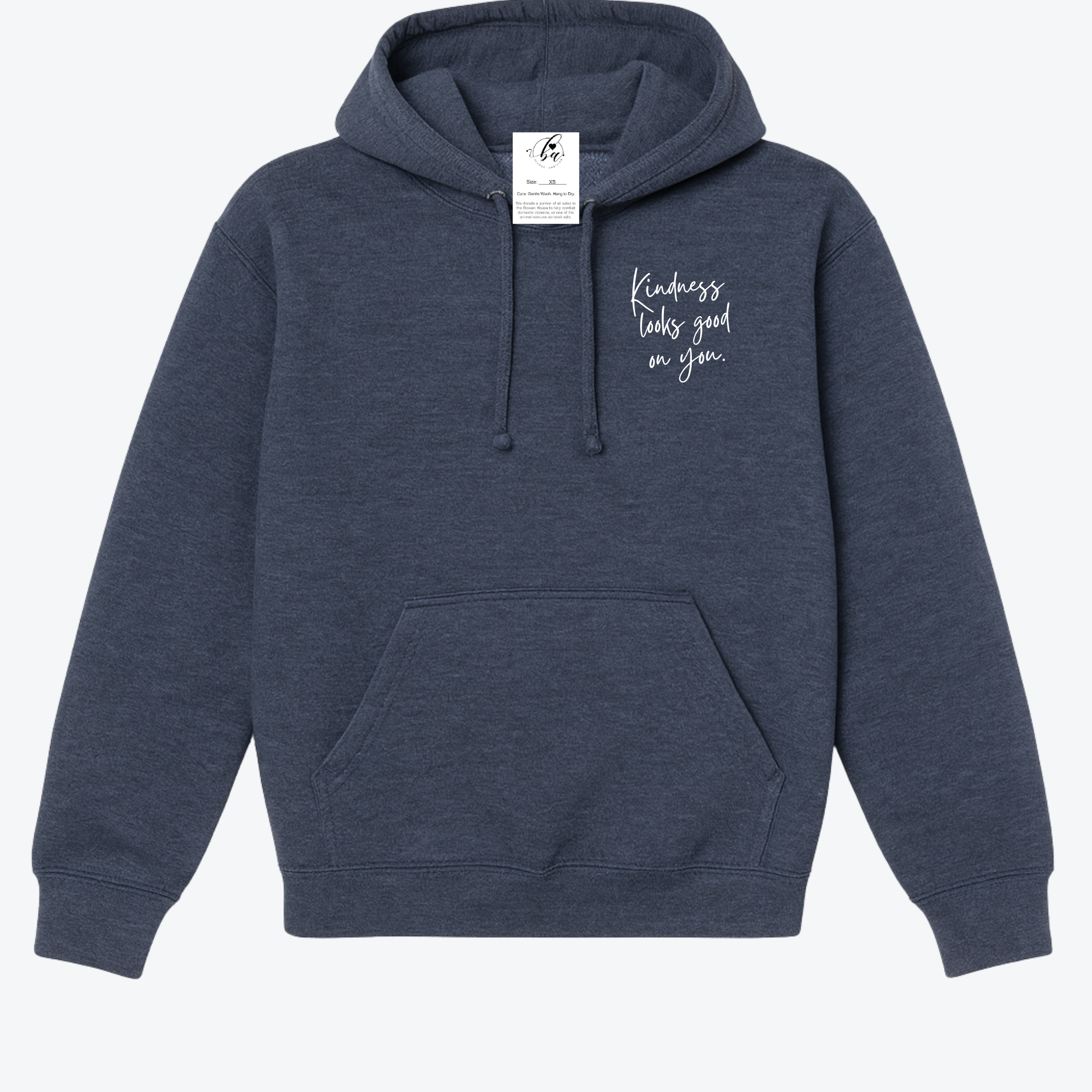 Kindness Looks Good On You Cozy Hoodie