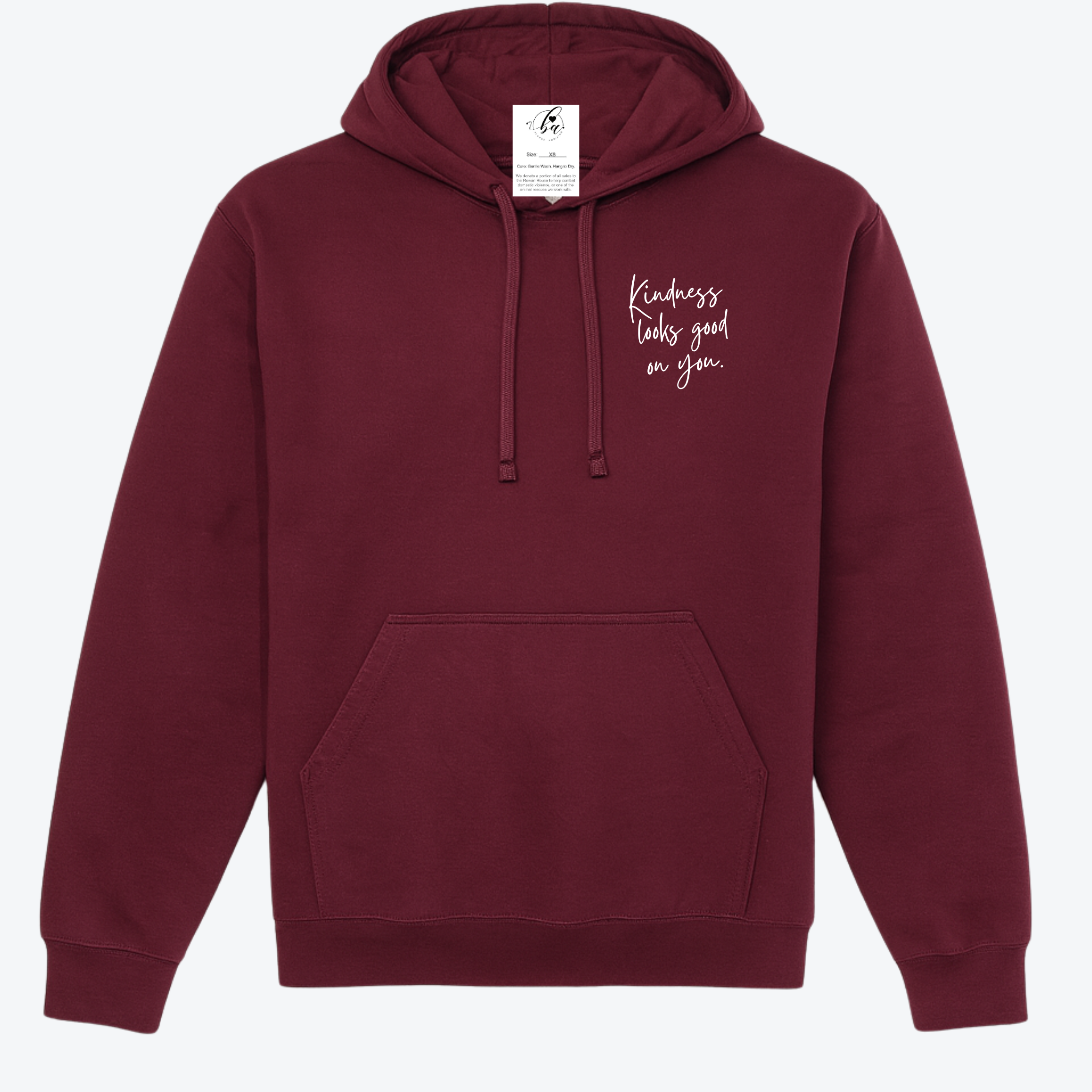 Kindness Looks Good On You Cozy Hoodie