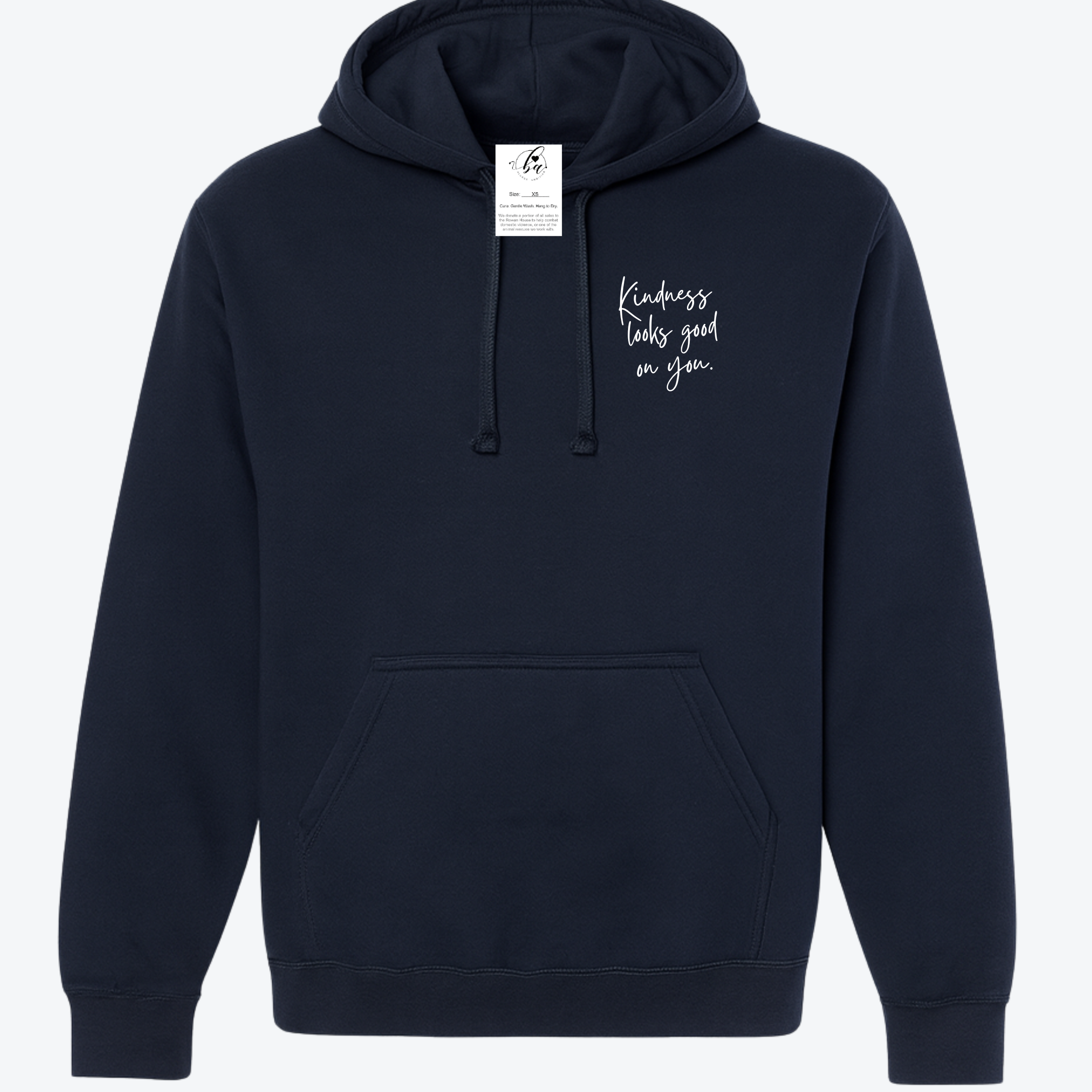 Kindness Looks Good On You Cozy Hoodie