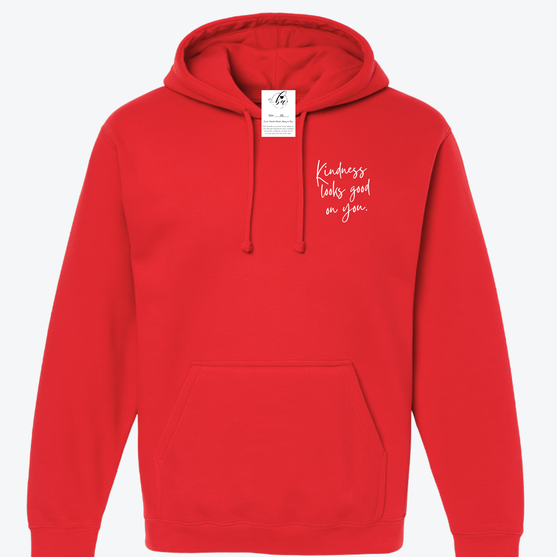 Kindness Looks Good On You Cozy Hoodie