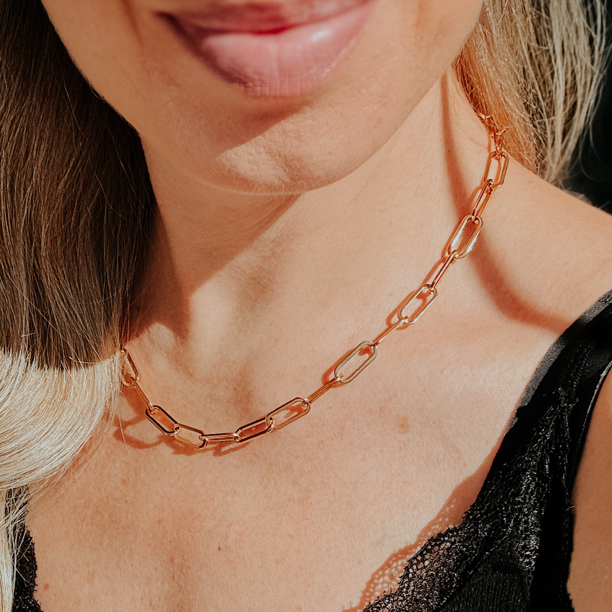 Chunky Paperclip Necklace