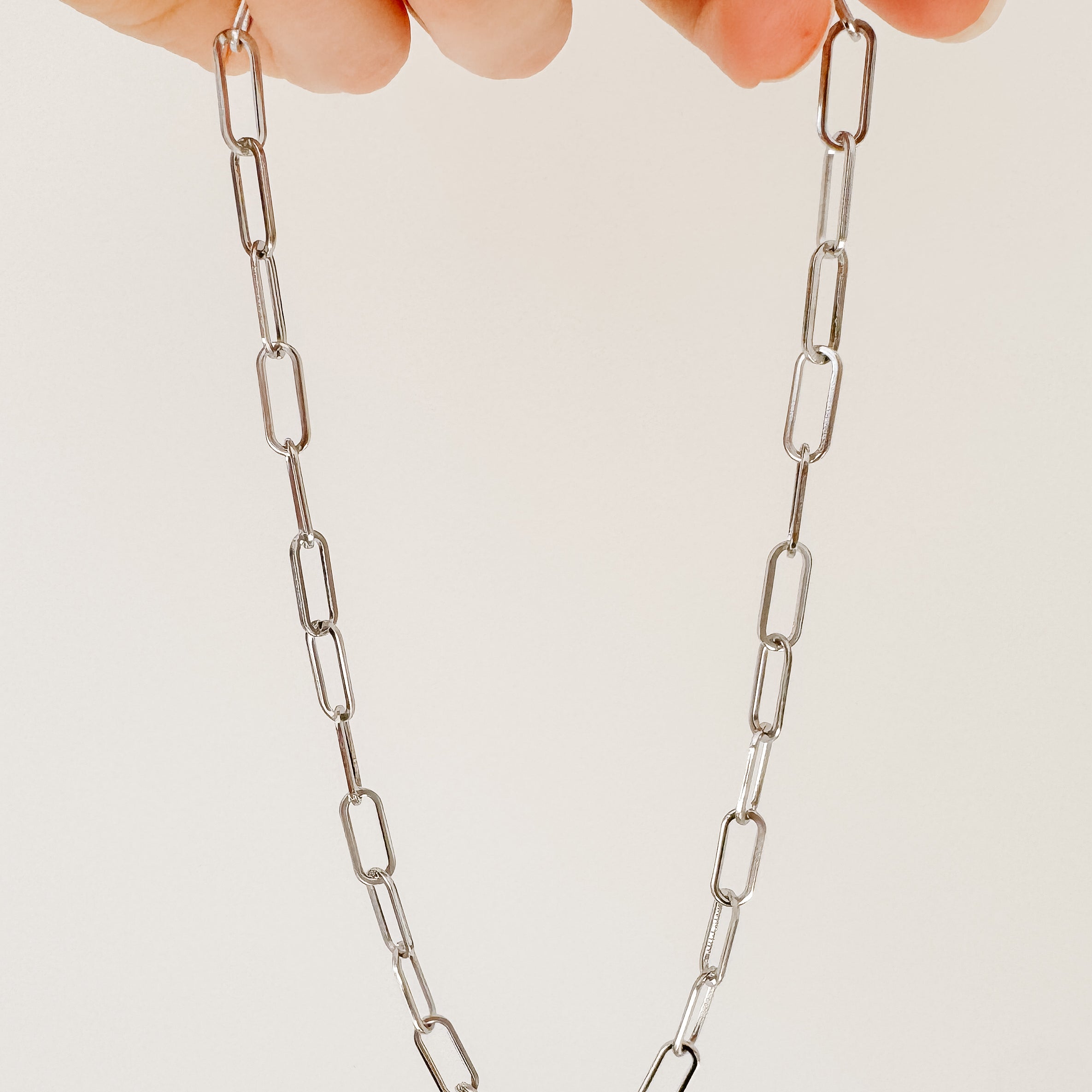 Chunky Paperclip Necklace