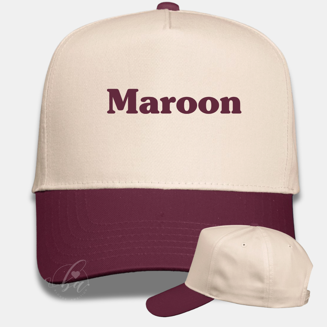 Anxious is my Baseline Embroidered Cap