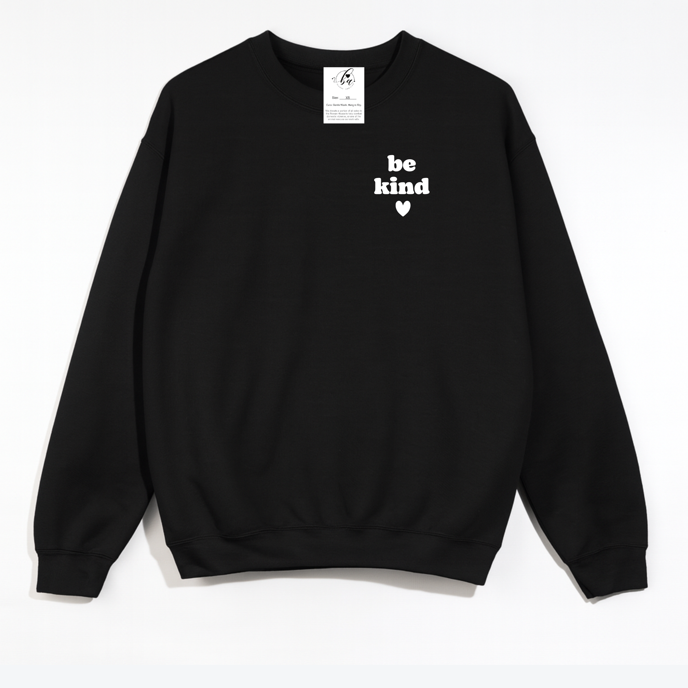 Be Kind {Crest} Cozy Crew Neck Sweater