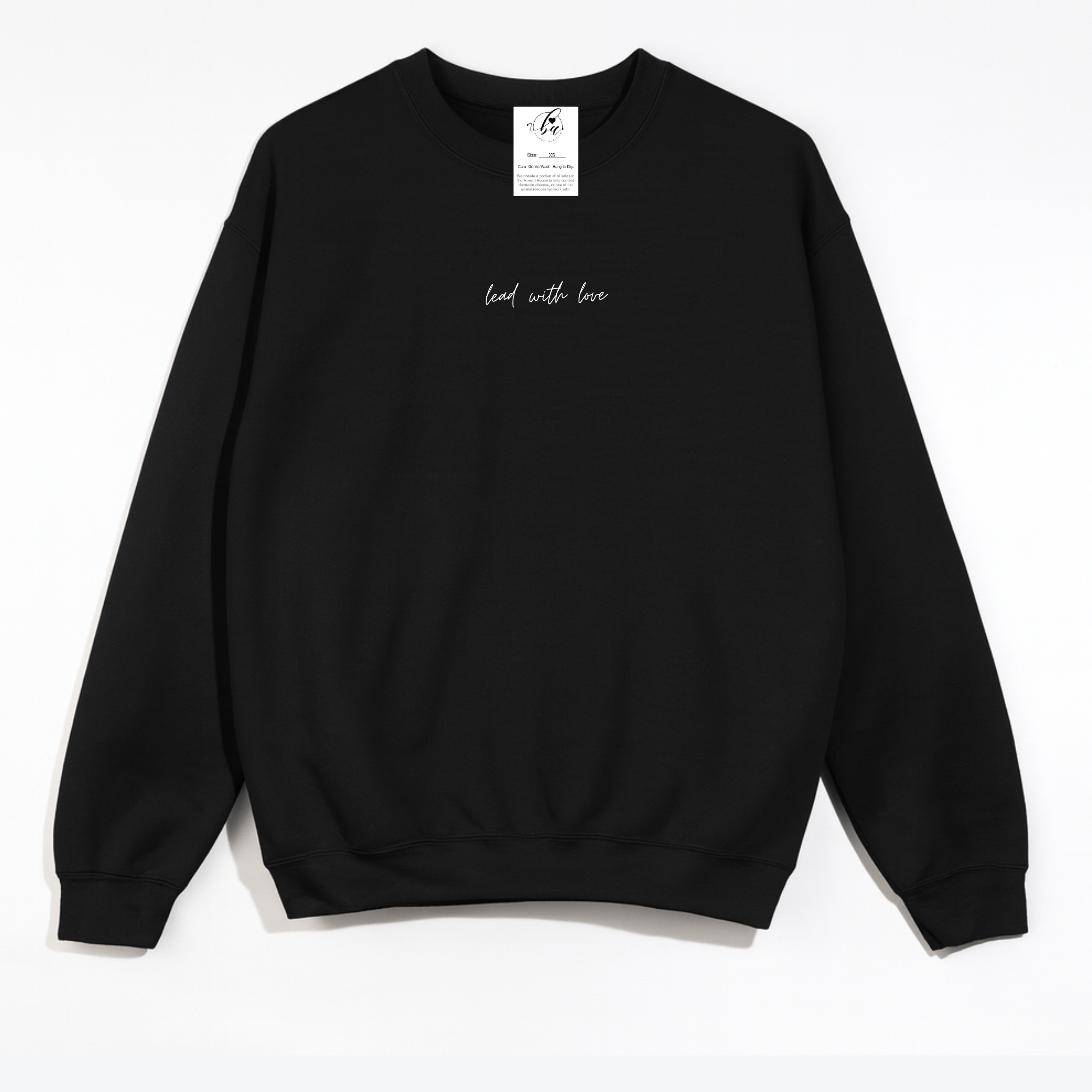 Lead With Love Cozy Crew Neck Sweater