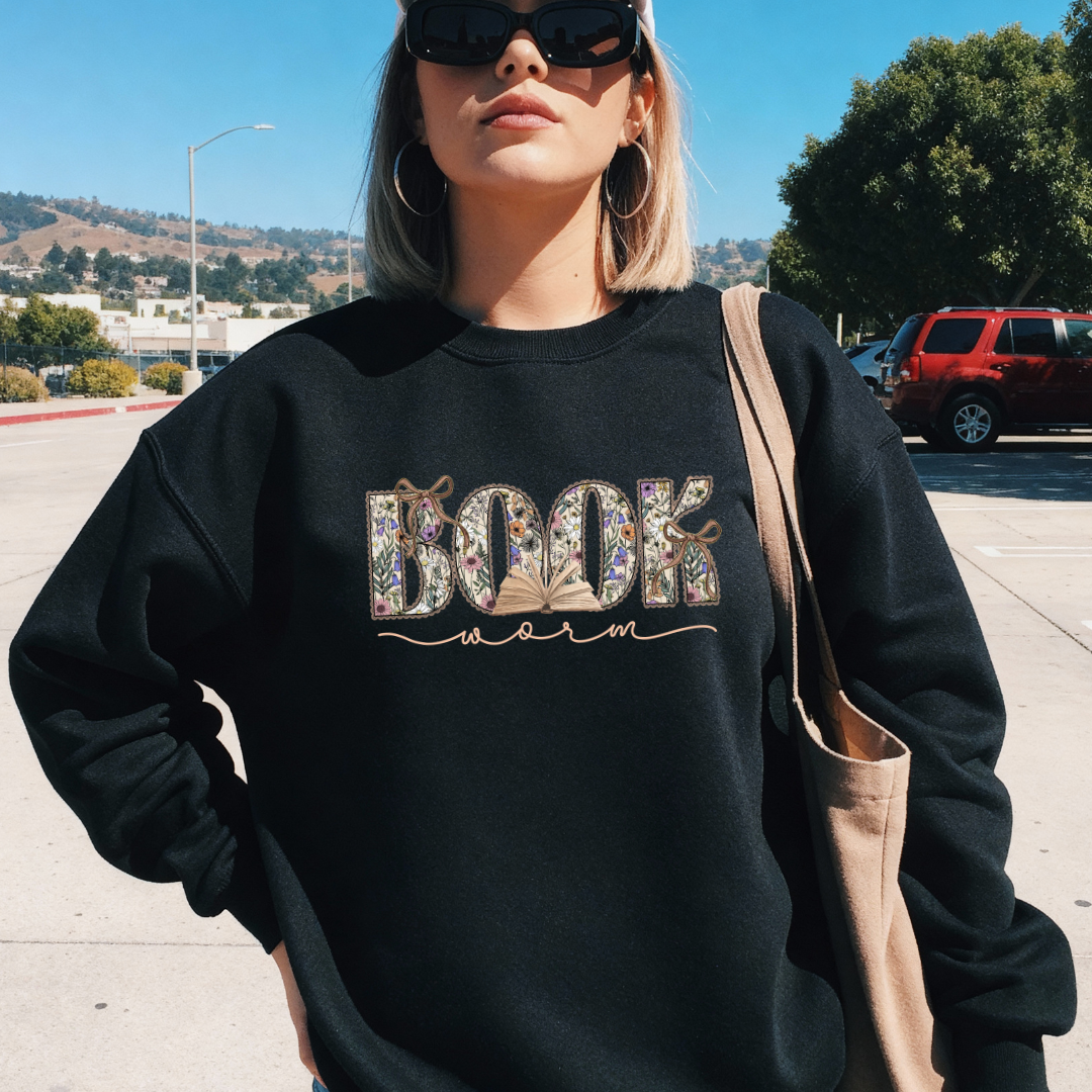 Book Worm Classic Crew