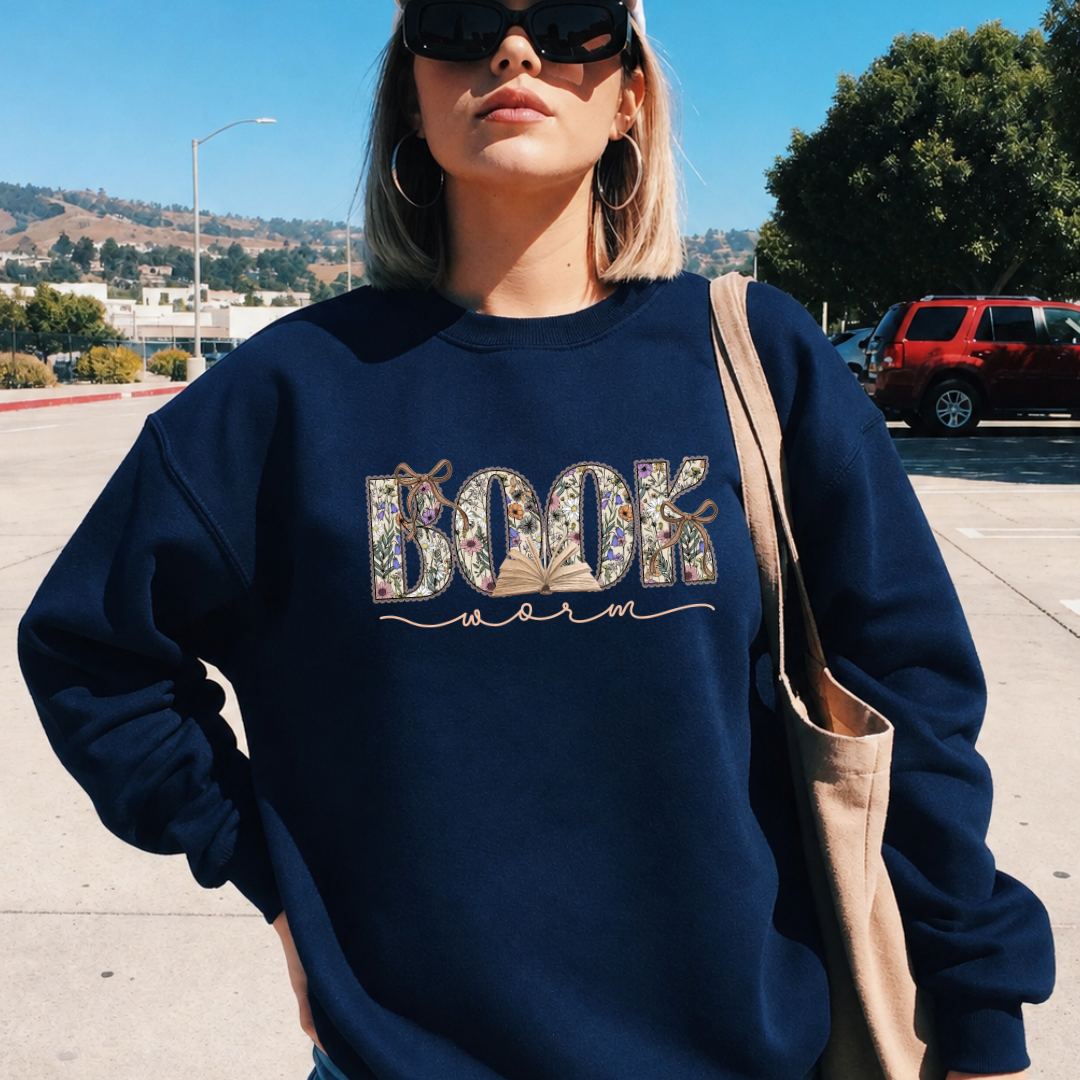 Book Worm Classic Crew