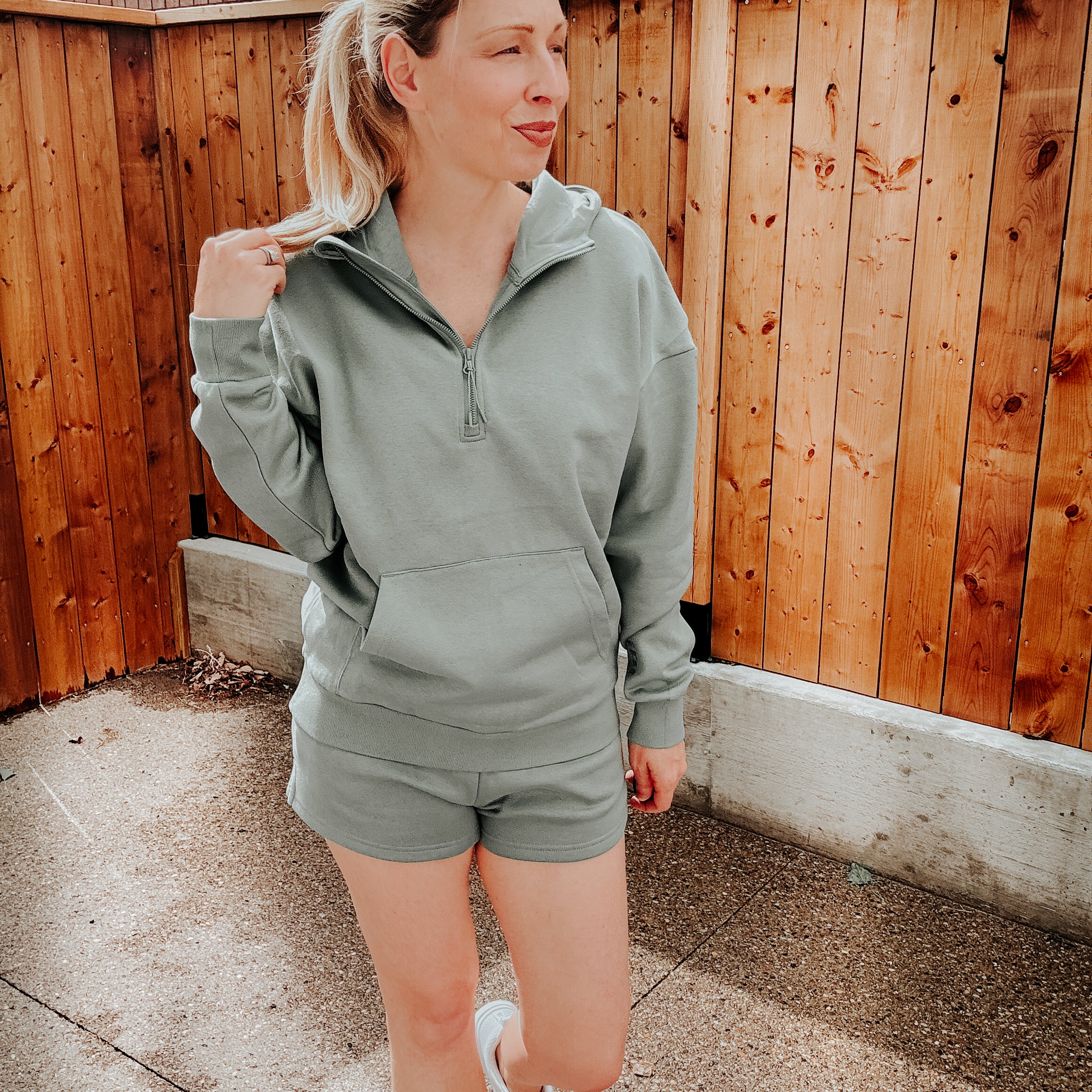 Ultimate 1/2 Zip Hoodie - Blank