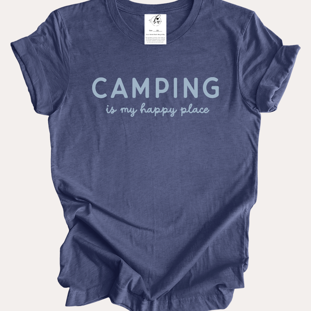 Camping is my Happy Place Tee
