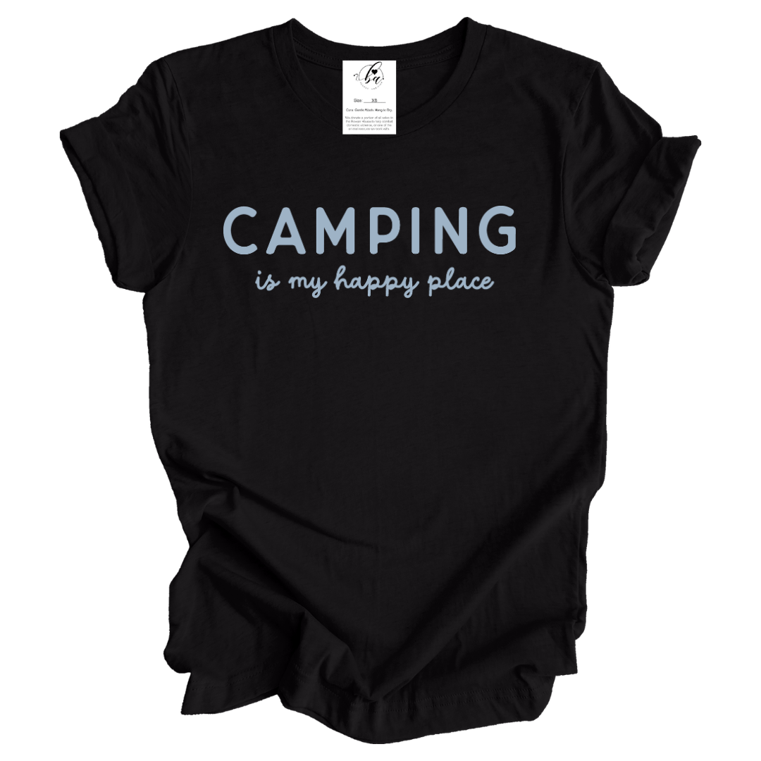Camping is my Happy Place Tee
