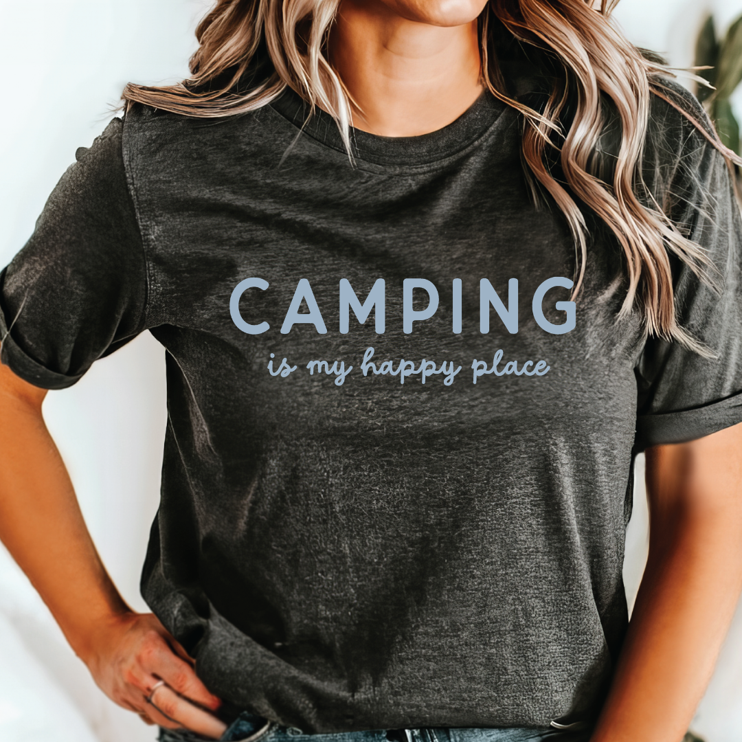 Camping is my Happy Place Tee