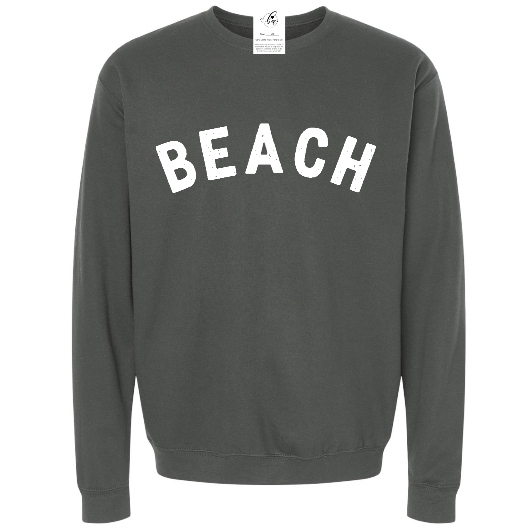 BEACH Cozy Crew Neck Sweater