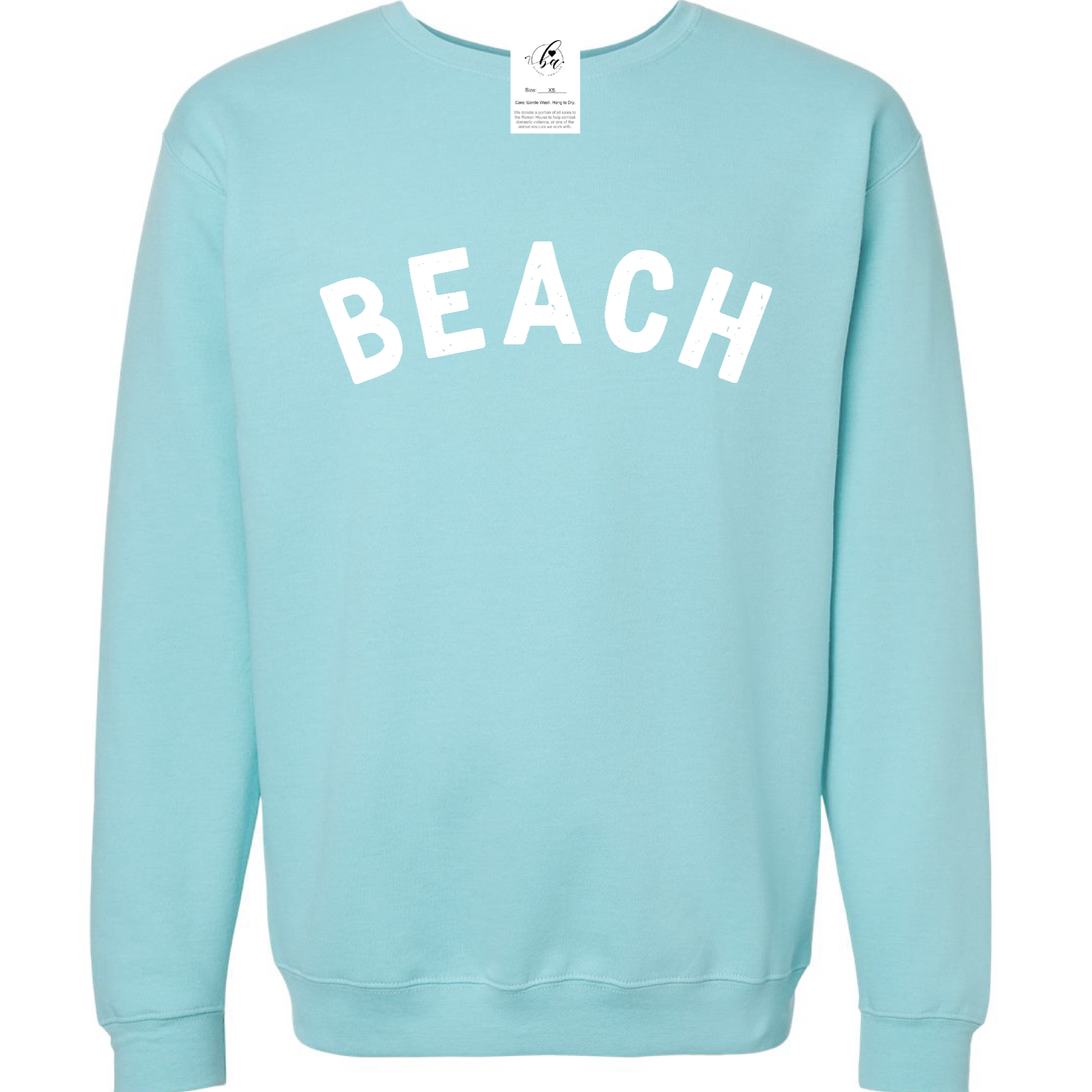 BEACH Cozy Crew Neck Sweater