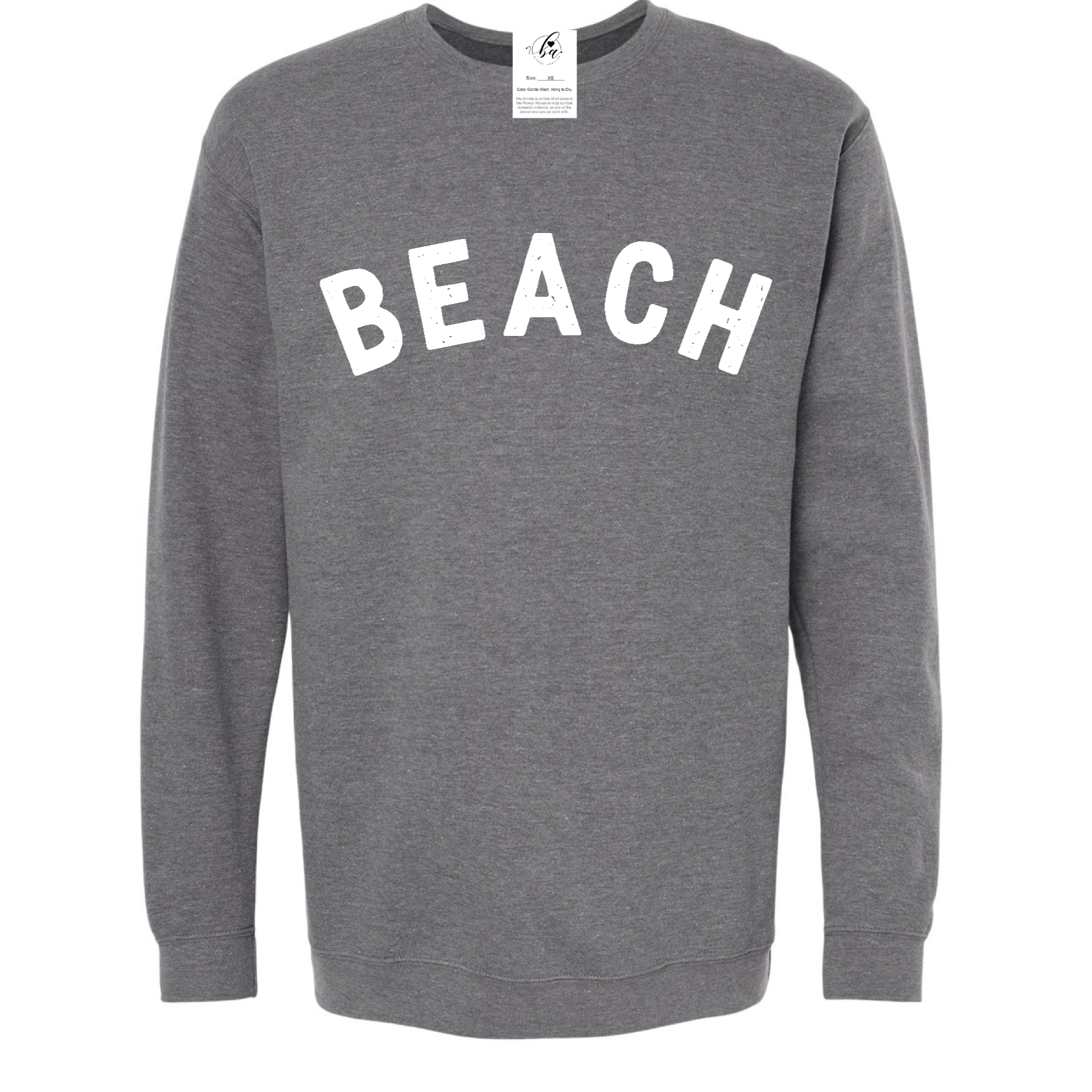 BEACH Cozy Crew Neck Sweater