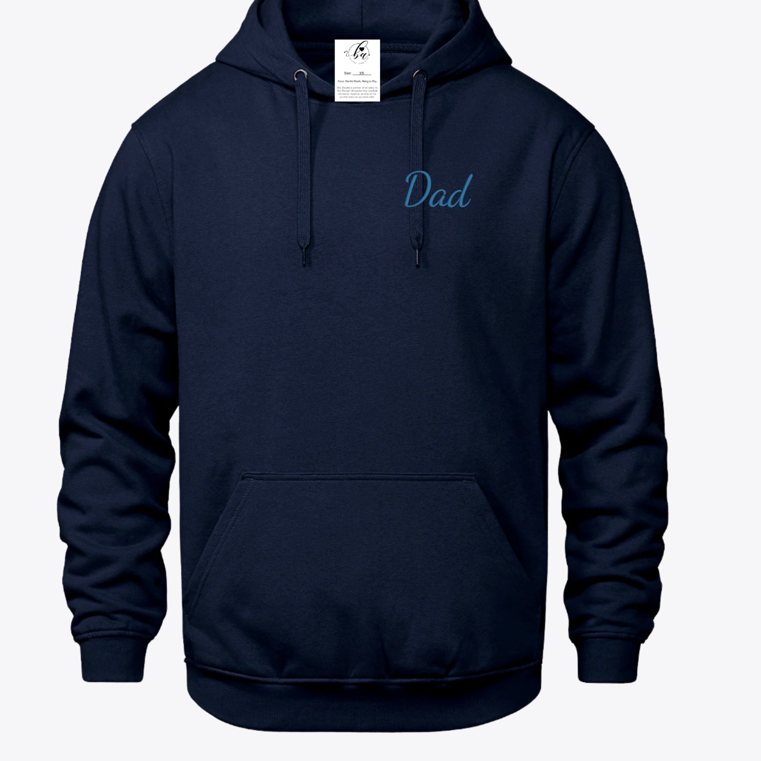 Dad {Crest} Embroidered Ultra Soft Hoodie