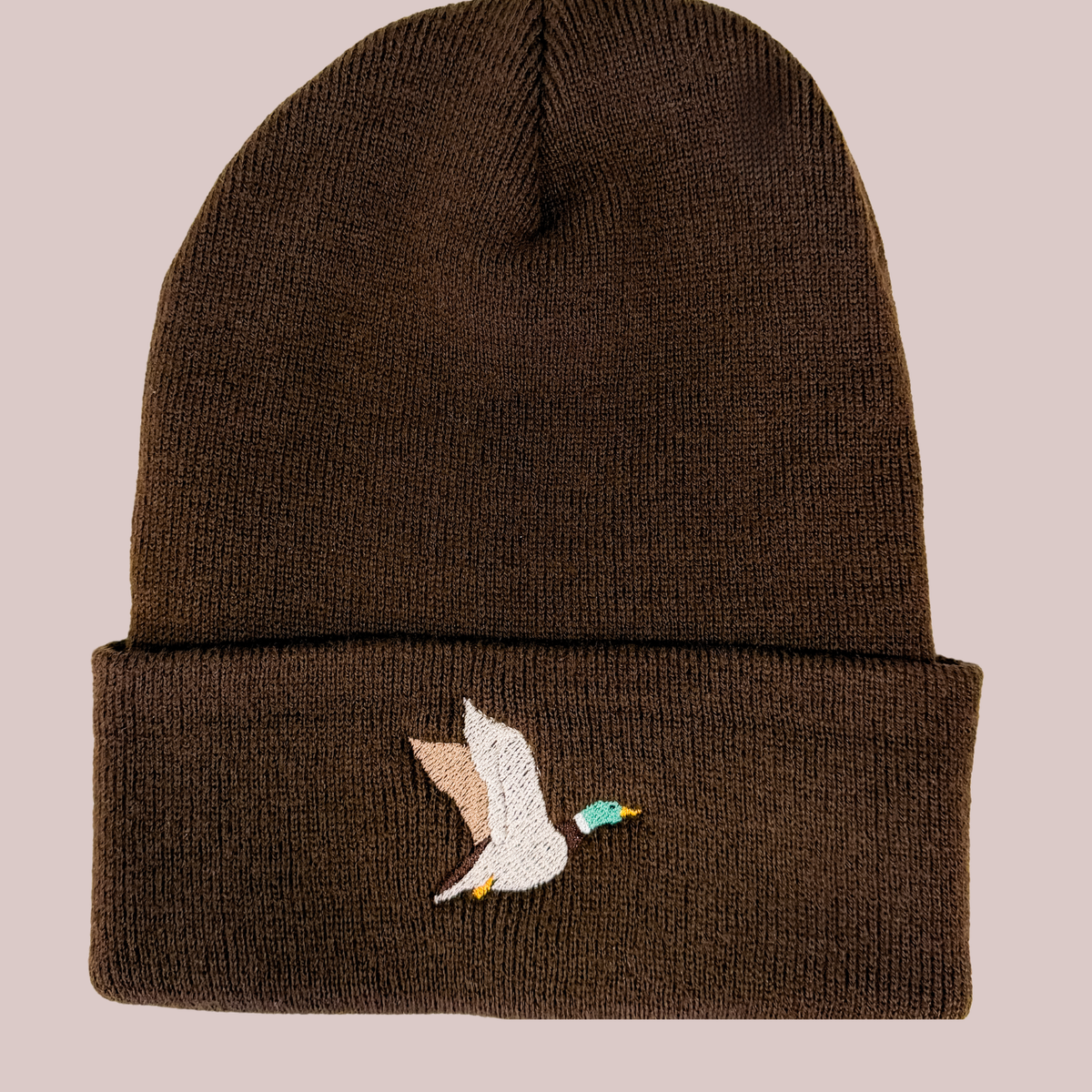 Embroidered Mallard Toque