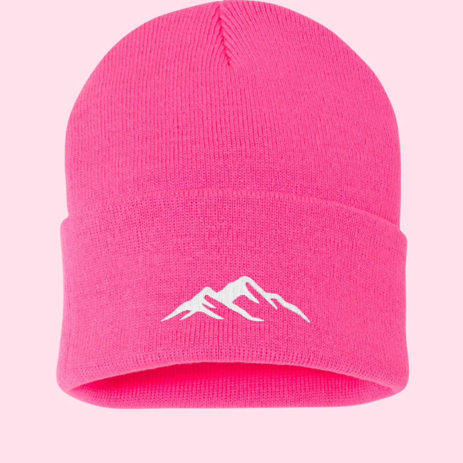 Embroidered Mountain Toque