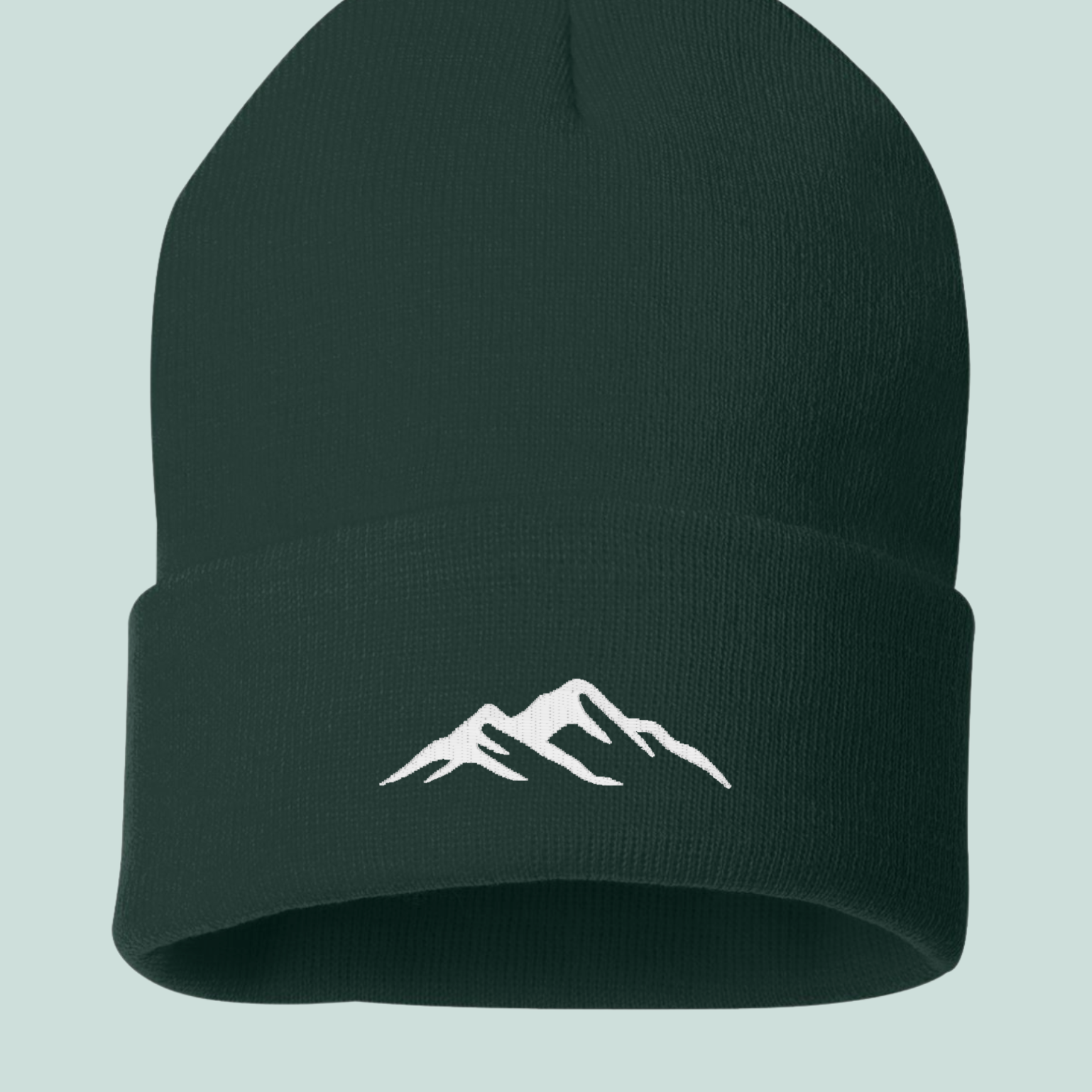 Embroidered Mountain Toque