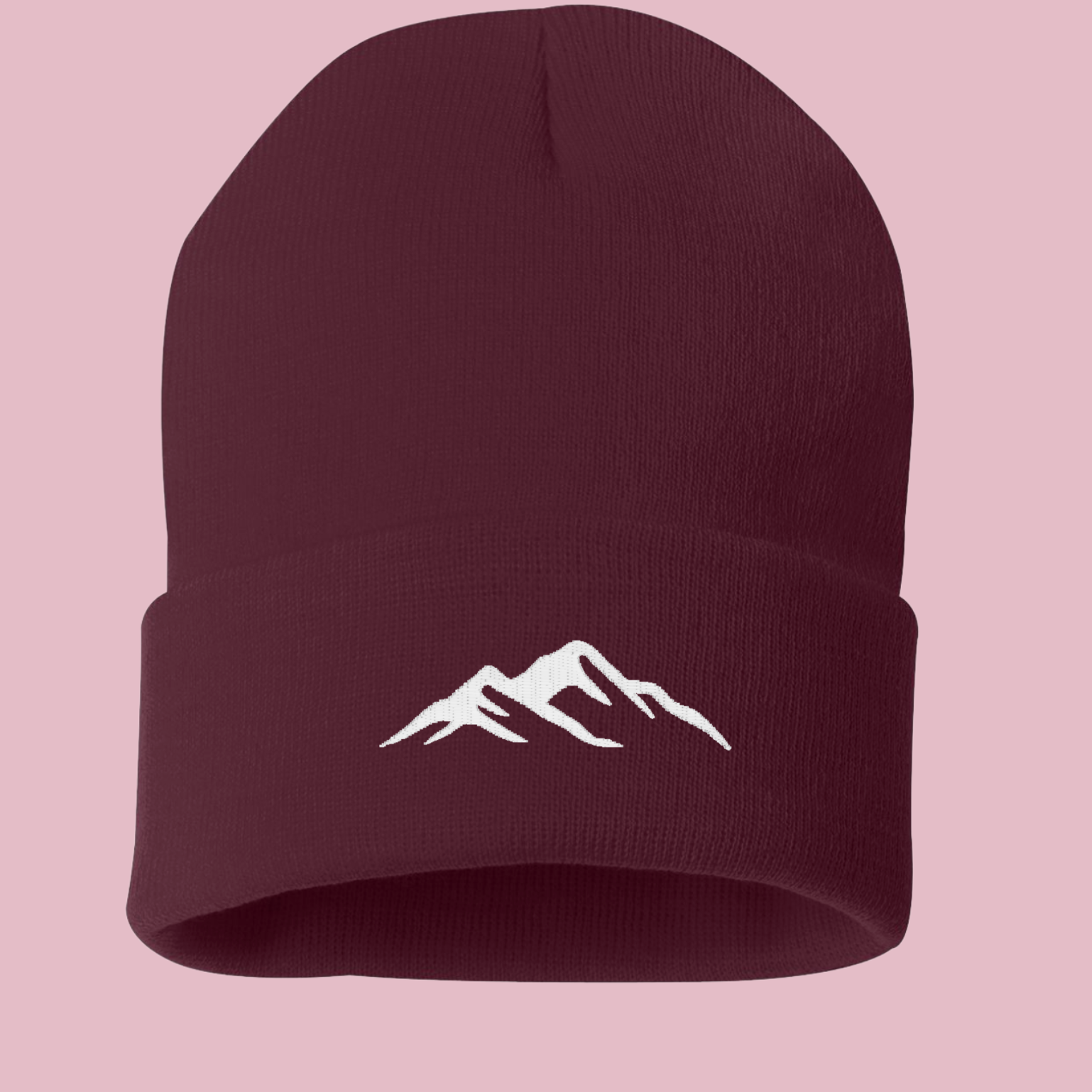 Embroidered Mountain Toque