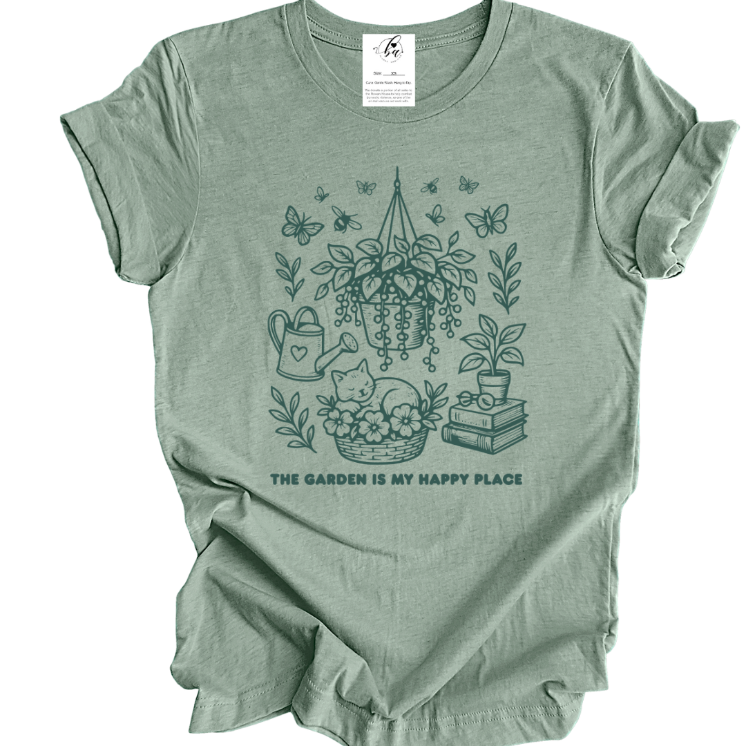 The Garden is my Happy Place Tee