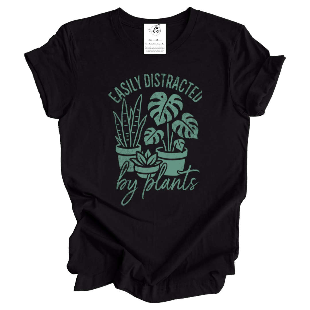 Easily Distracted by Plants Tee