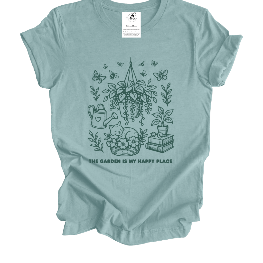 The Garden is my Happy Place Tee