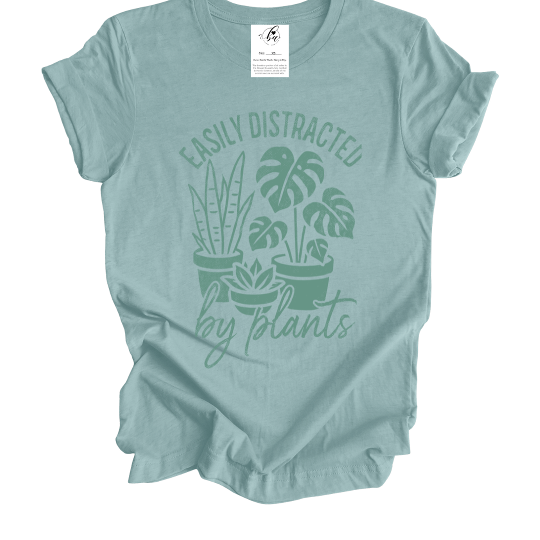 Easily Distracted by Plants Tee