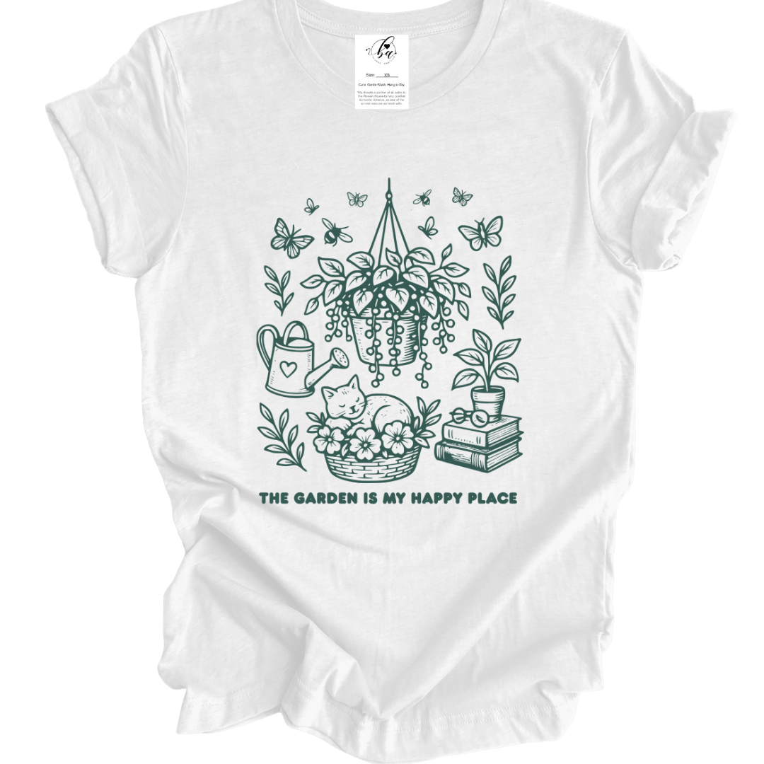The Garden is my Happy Place Tee
