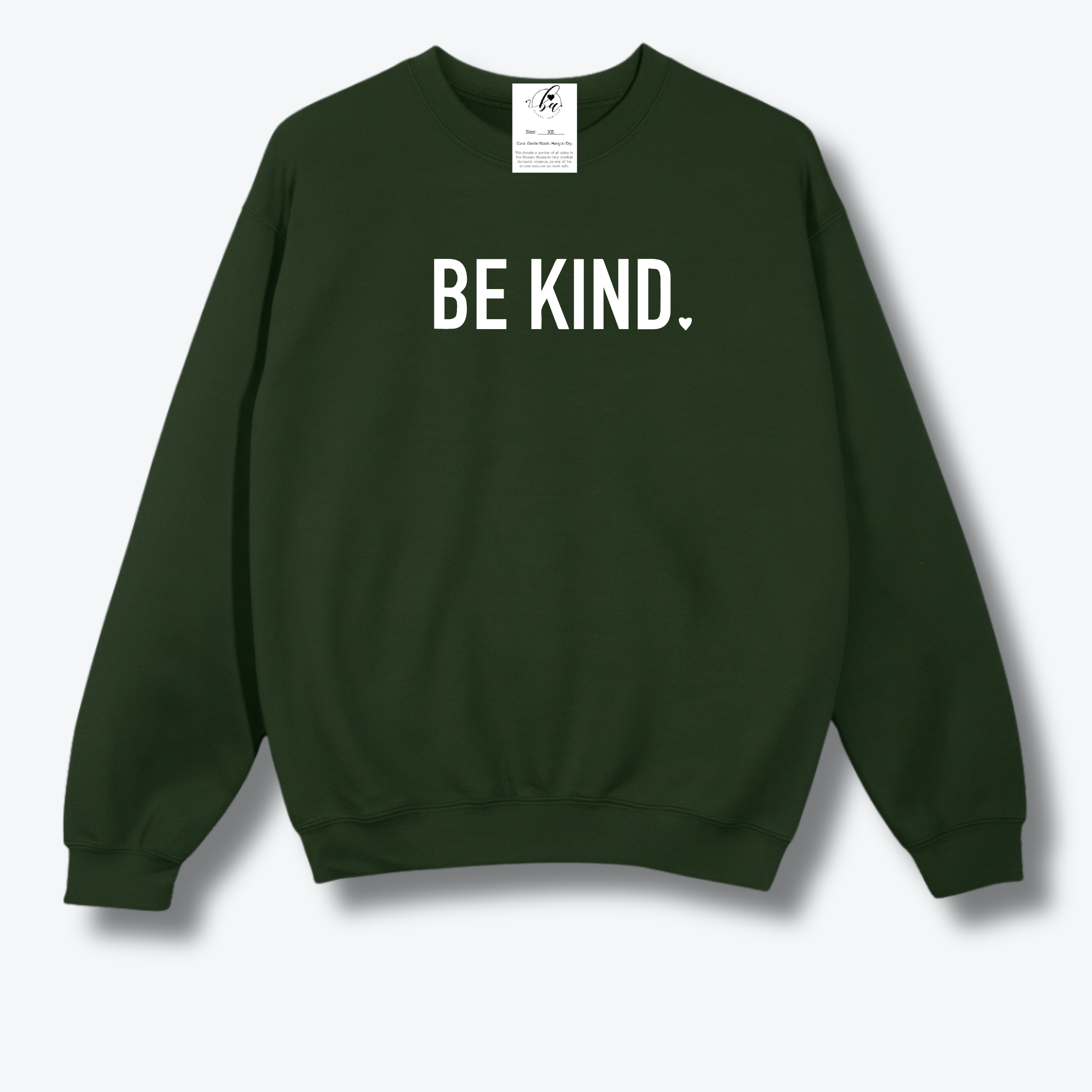 Be Kind {Bold} Cozy Crew Neck Sweater