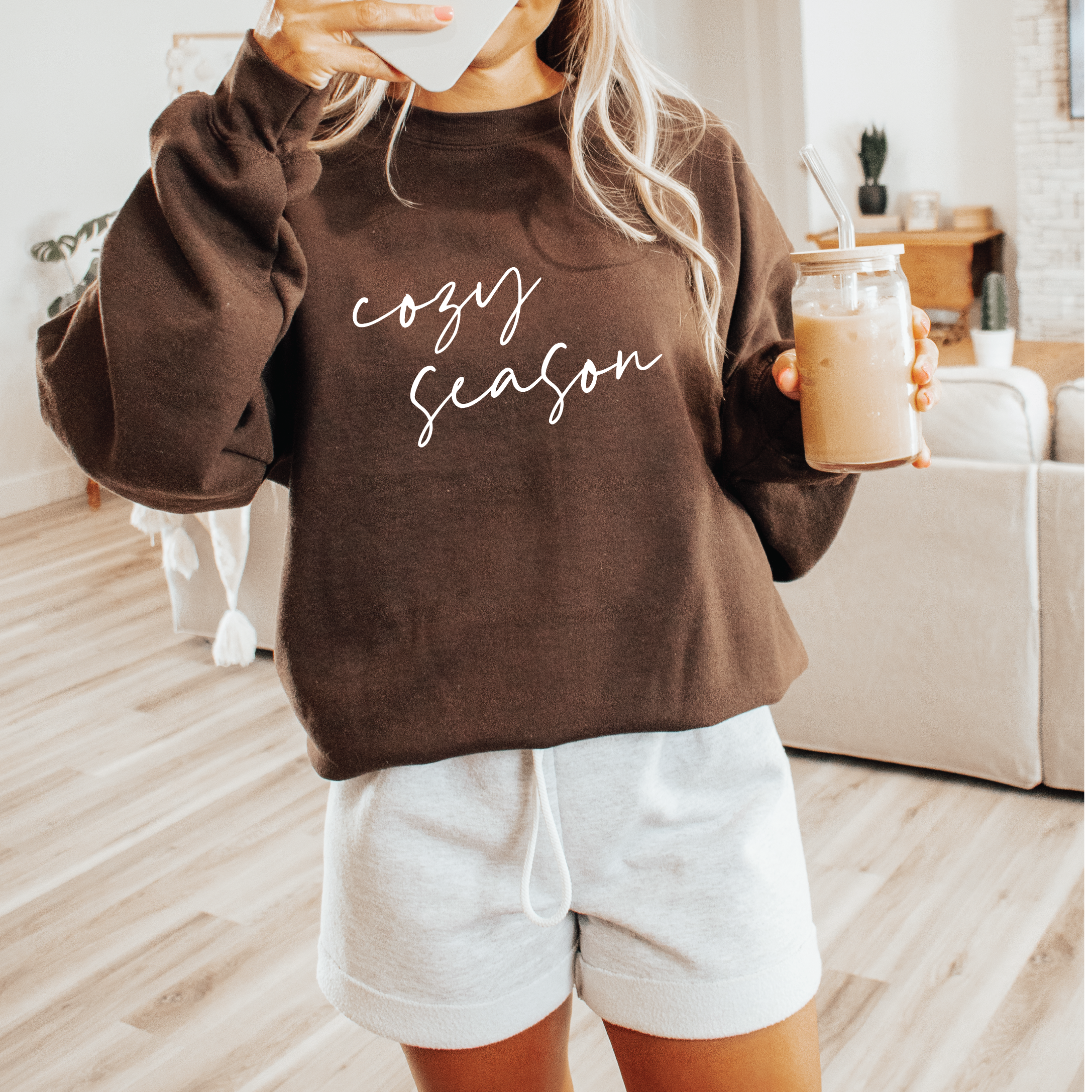 Cozy Season Classic Crew Neck Sweater