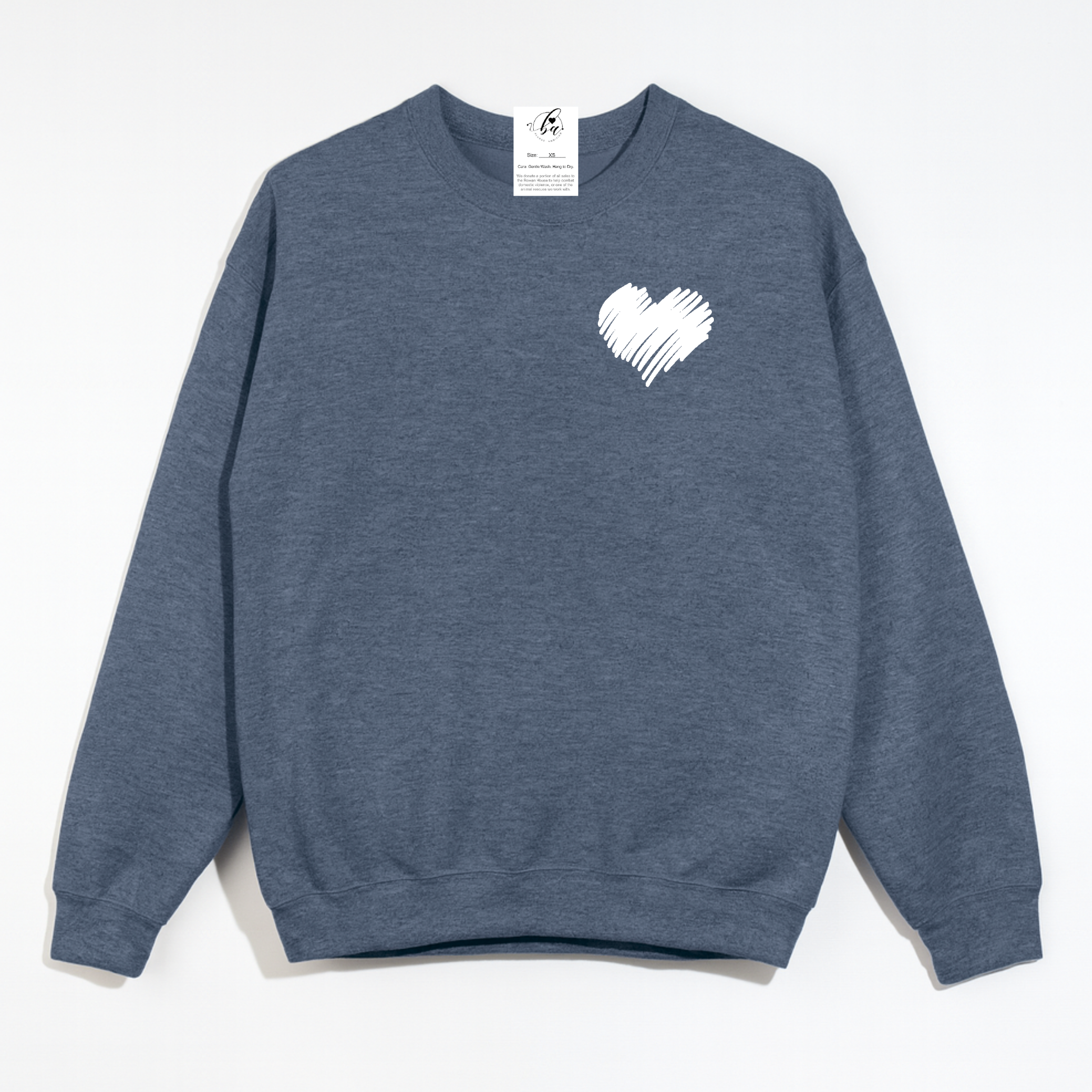 Kind Hearted Cozy Crew Neck Sweater
