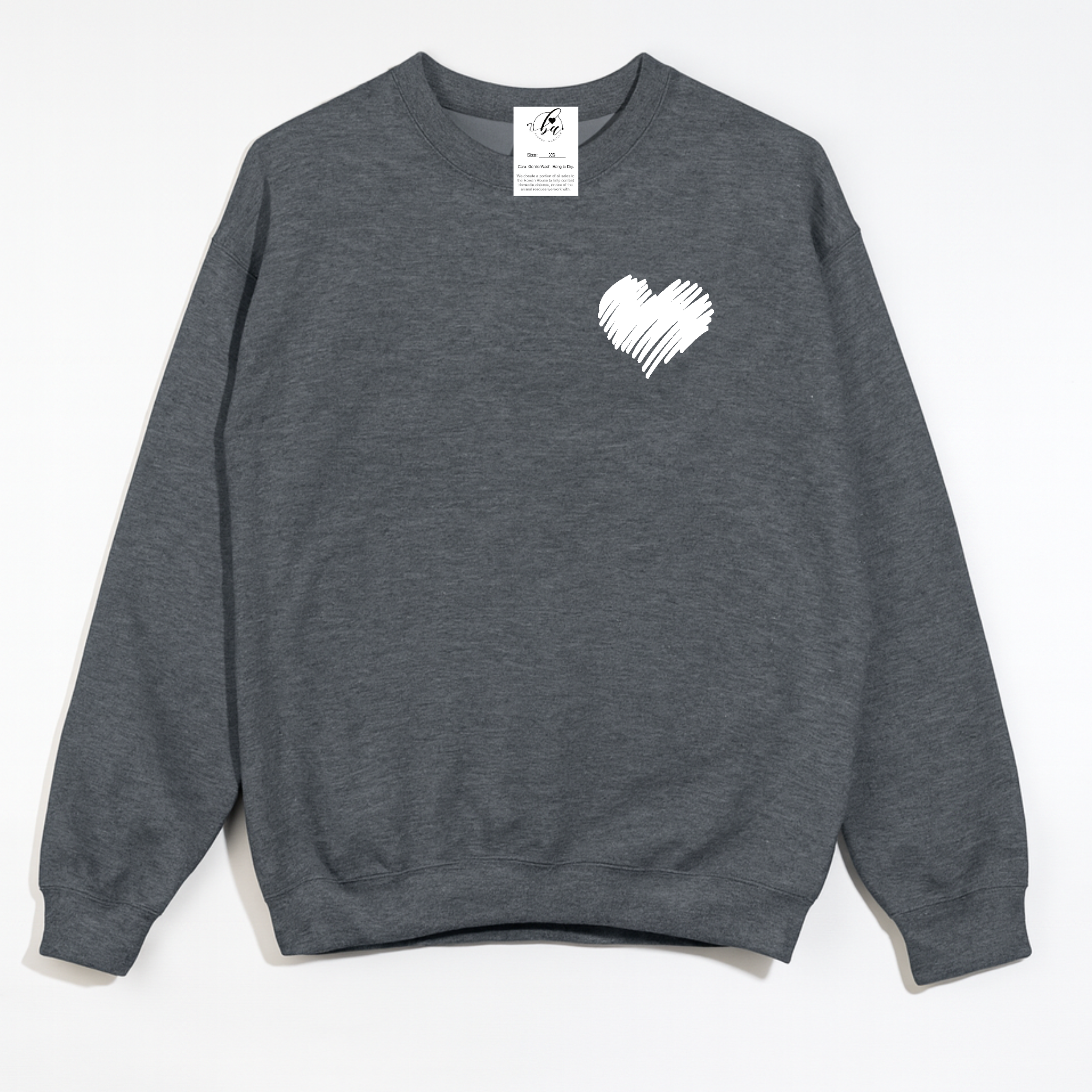 Kind Hearted Cozy Crew Neck Sweater