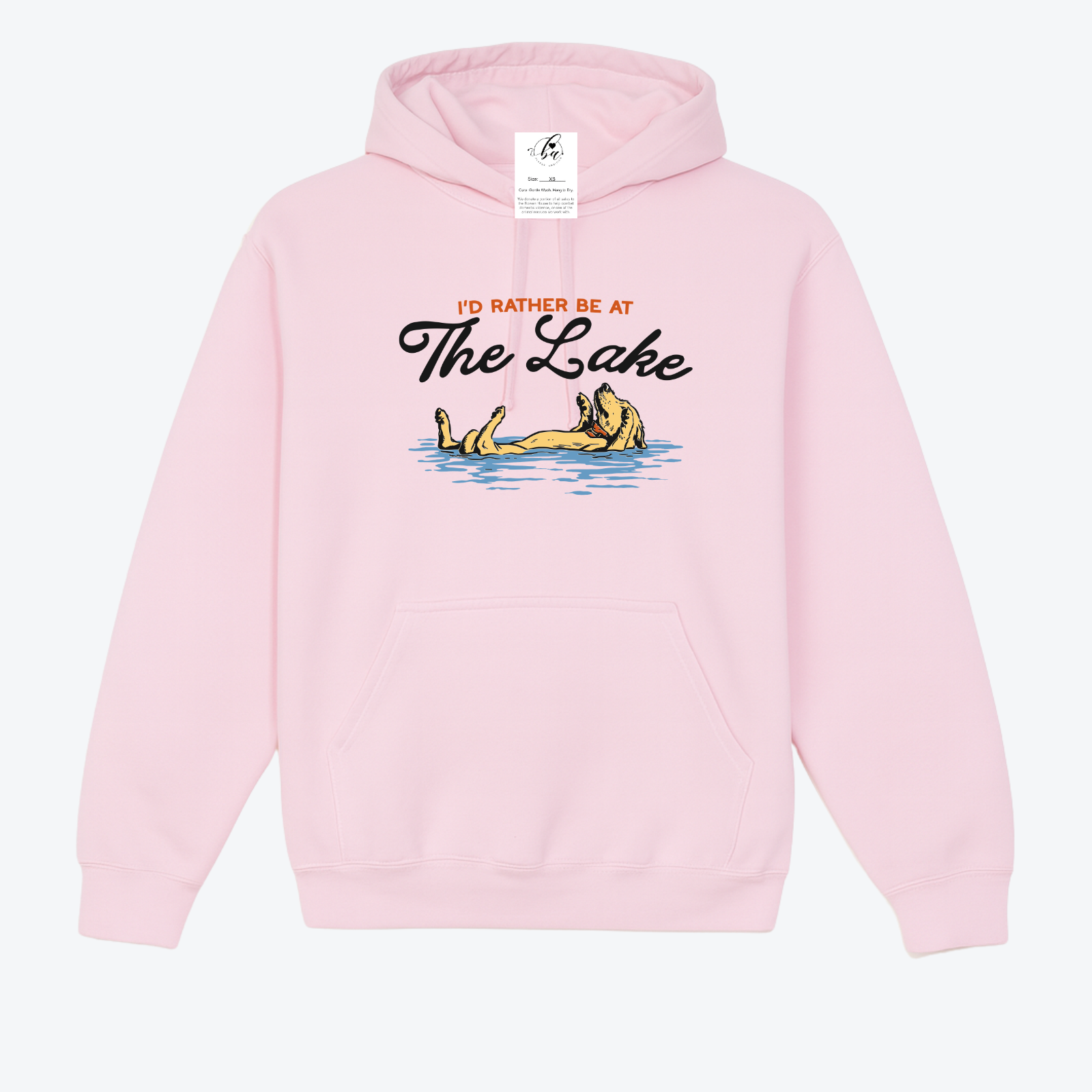 I'd Rather be at the Lake {Dog} Cozy Hoodie