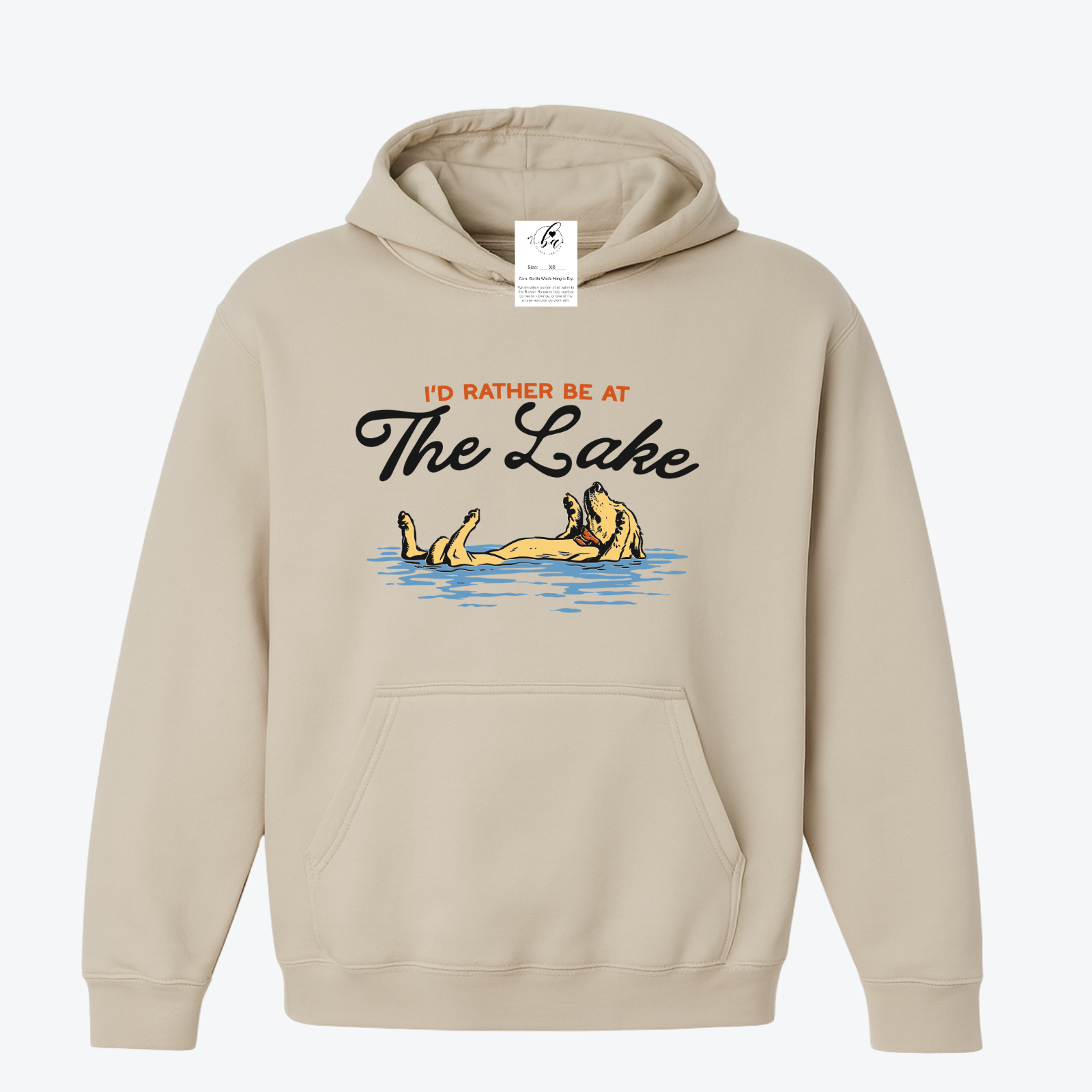 I'd Rather be at the Lake {Dog} Cozy Hoodie