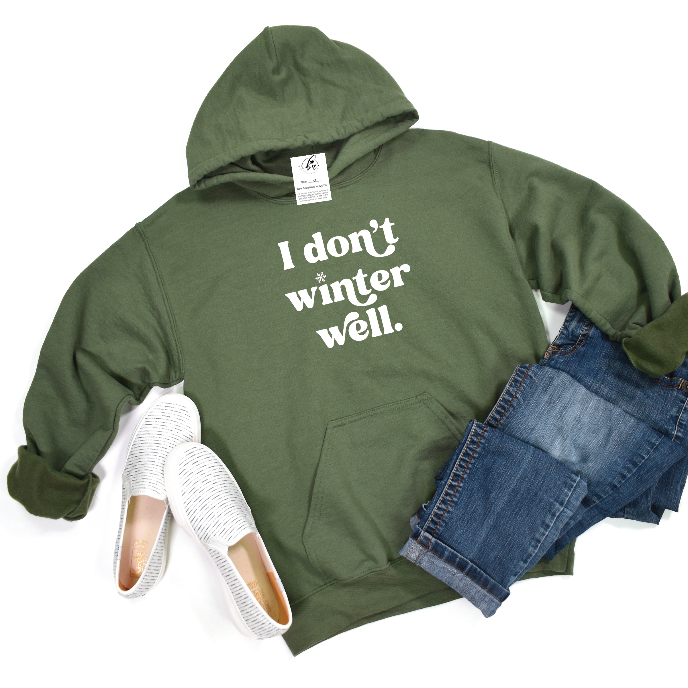 I Don't Winter Well Cozy Hoodie