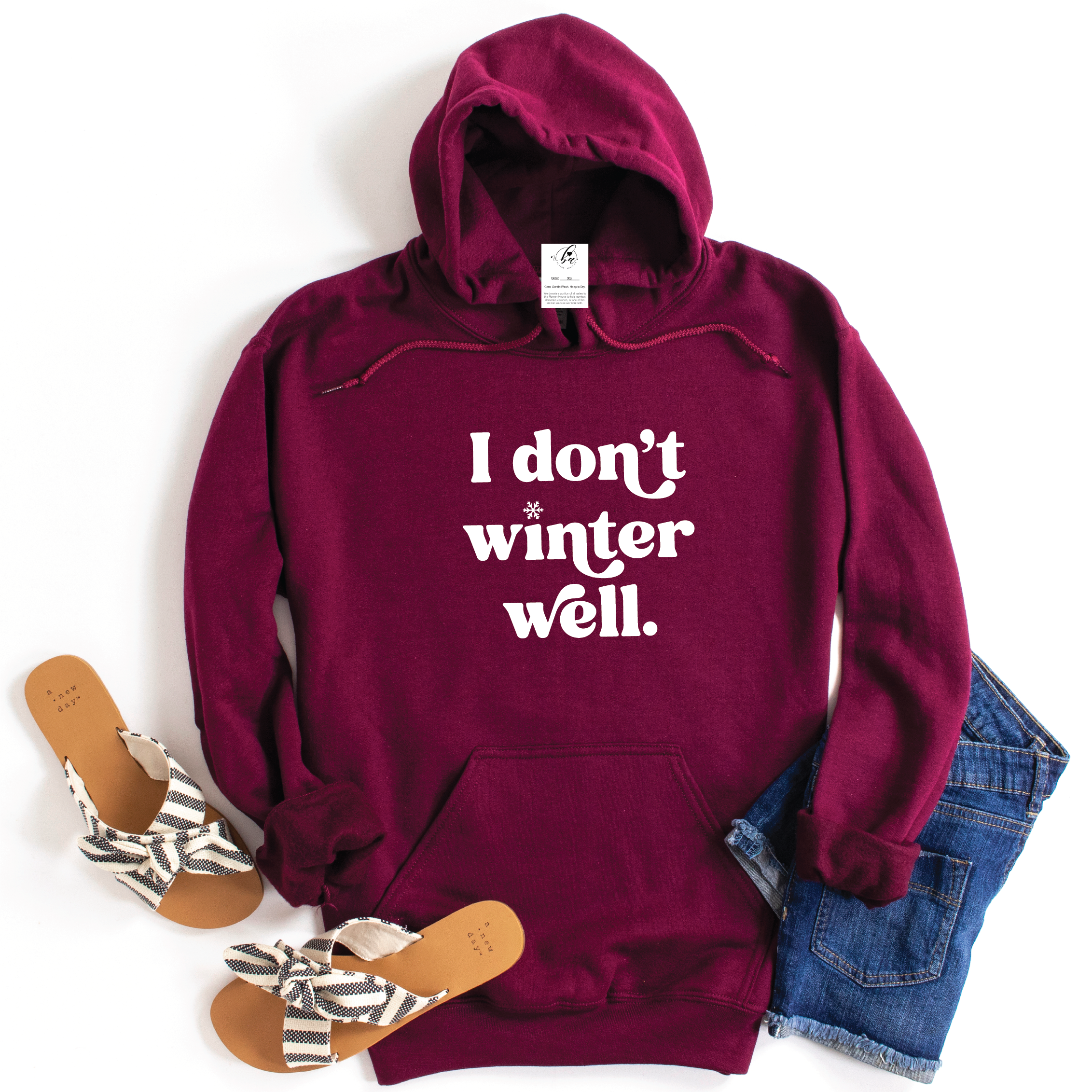 I Don't Winter Well Cozy Hoodie