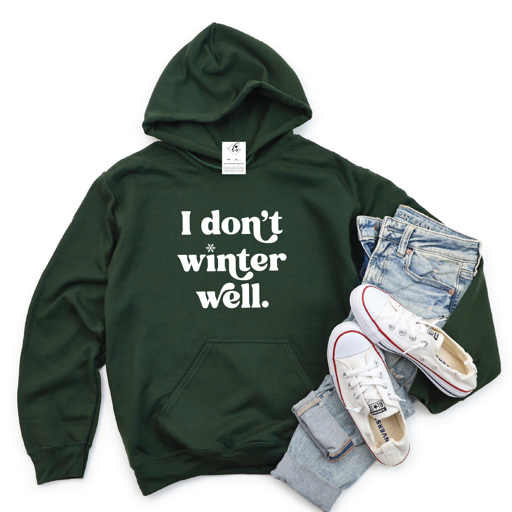 I Don't Winter Well Cozy Hoodie