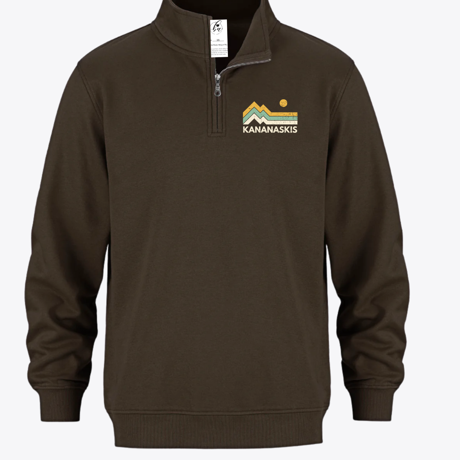 Kananaskis Crest 1/4 Zip Sweater