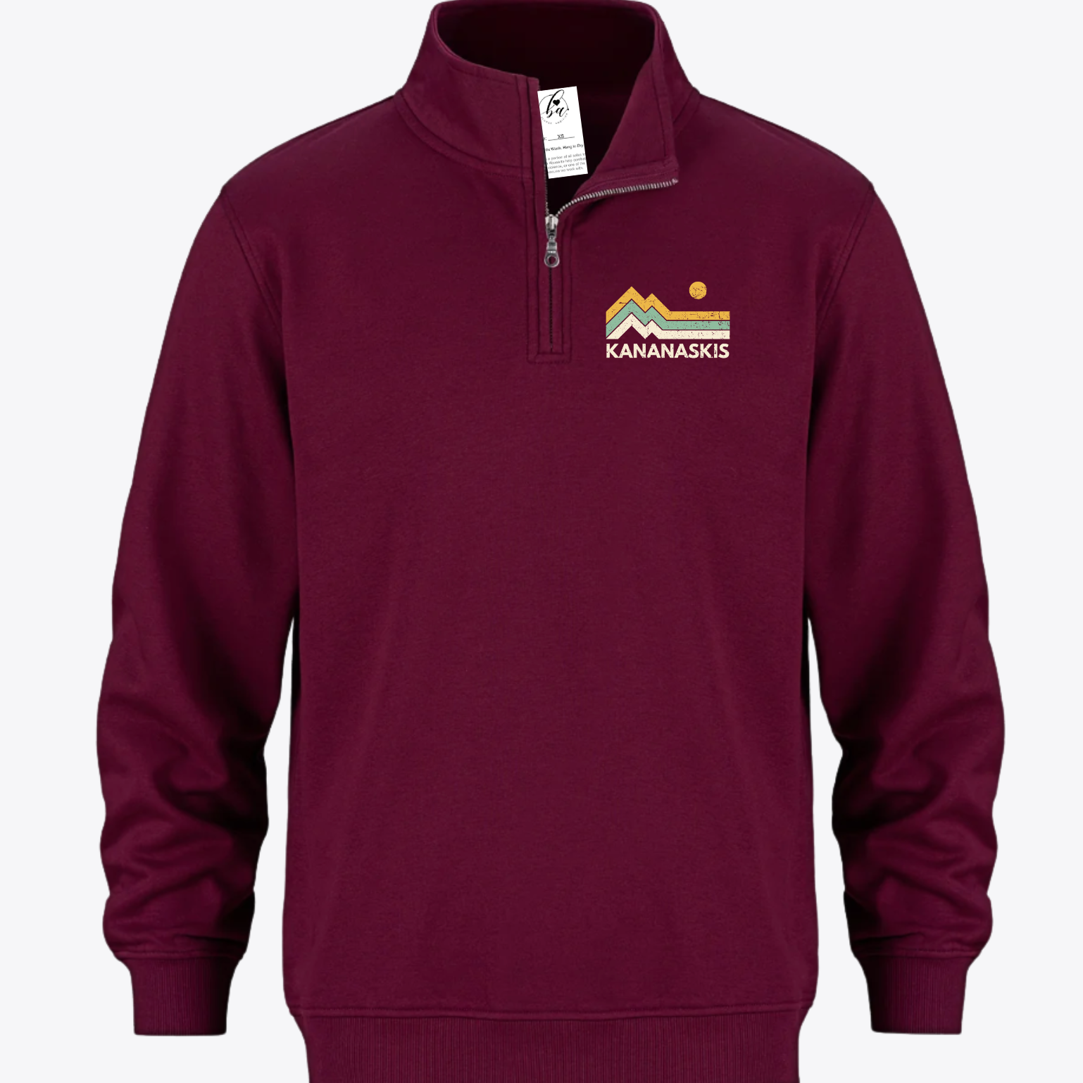 Kananaskis Crest 1/4 Zip Sweater