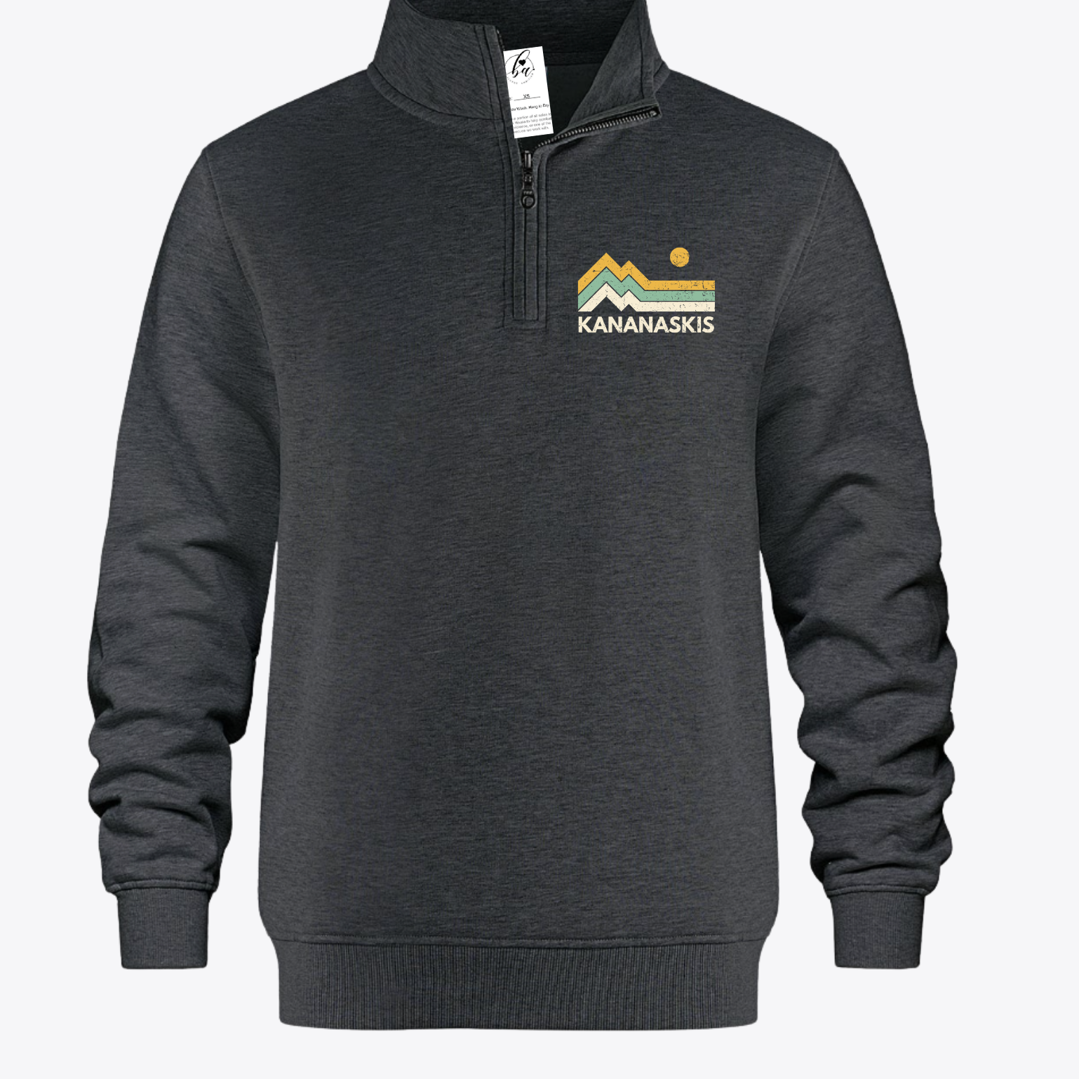 Kananaskis Crest 1/4 Zip Sweater
