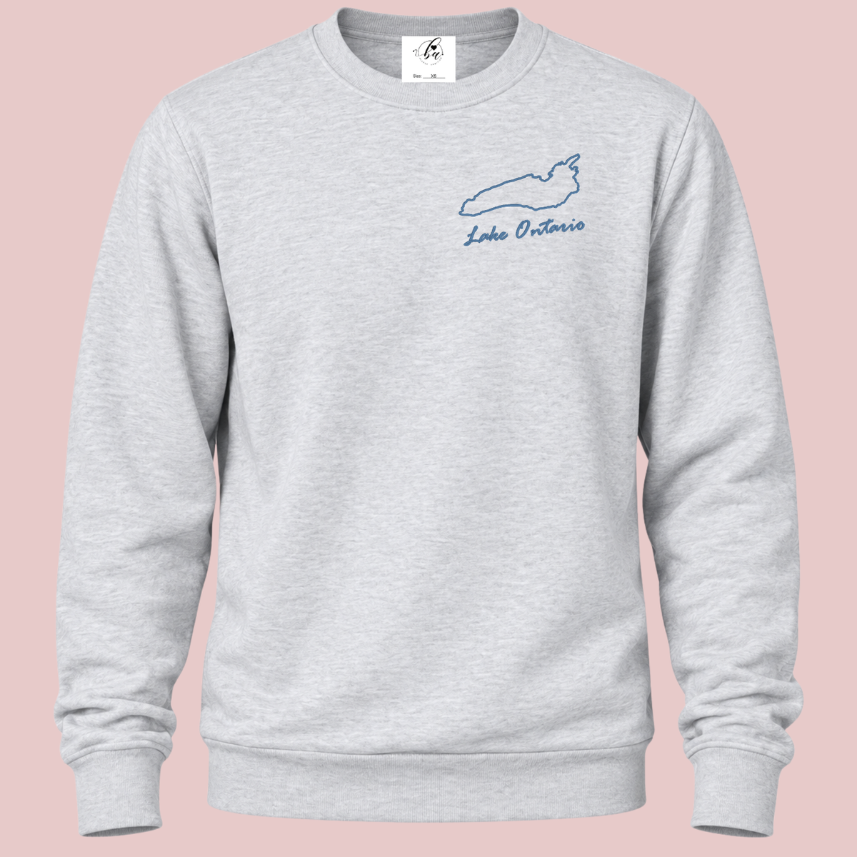 Lake Ontario Embroidered Signature Sweater {Pre-Sale}